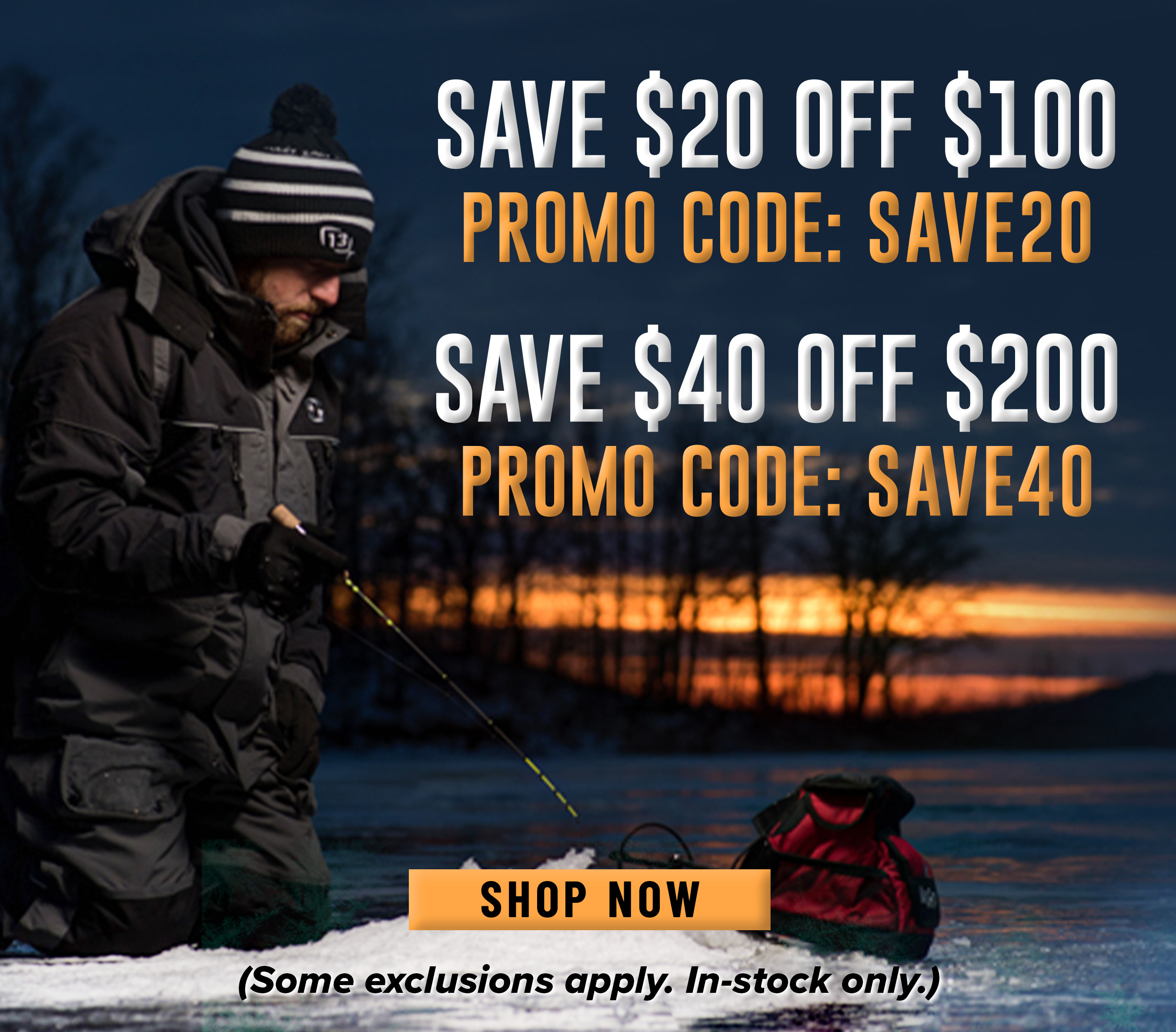  Save $20 off $100 Promo Code: SAVE20 Save $40 Off $200 Promo Code: SAVE40 Shop Now (Some exclusions apply. In-stock only.)