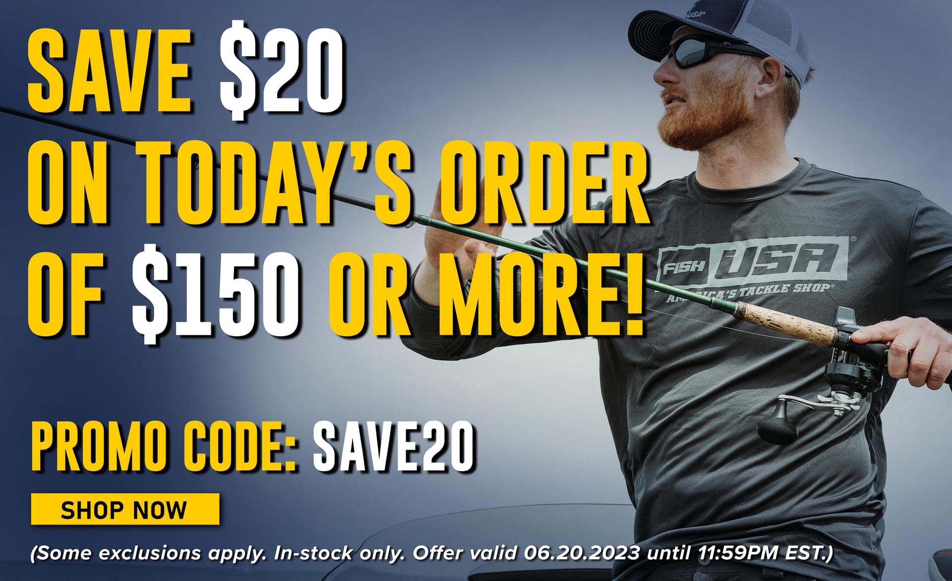 Save $20 On Today's Order of $150 or More! Promo Code: SAVE20 Shop Now (Some exclusions apply. In-stock only. Offer valid 06.20.2023 until 11:59PM EST.)