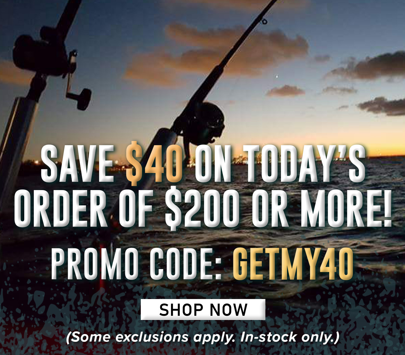 Save $40 On Today's Order of $200 Or More! Promo Code: GETMY40 Shop Now (Some exclusions apply. In-stock only.)