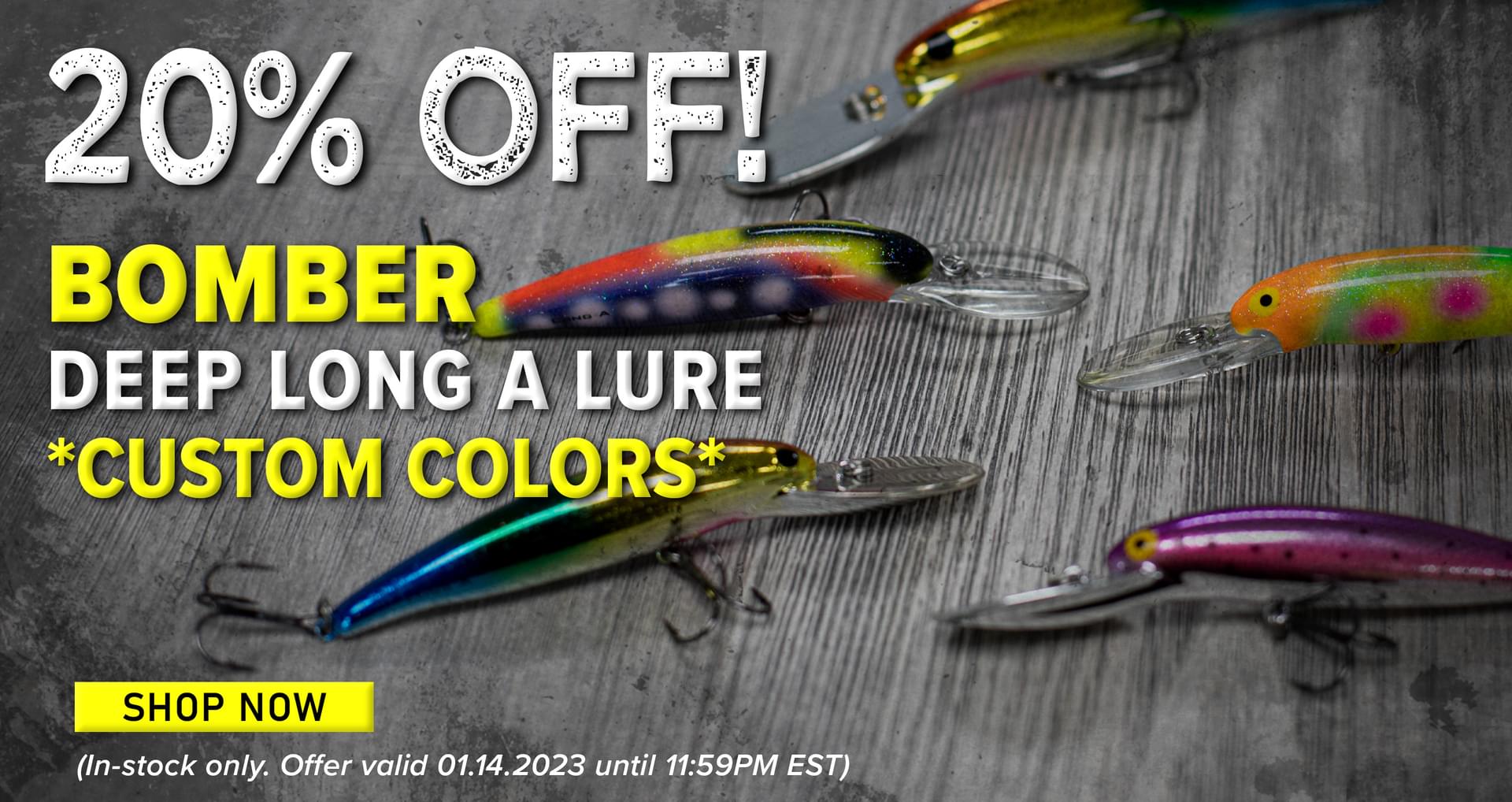 Custom Color Lure Sale Starts Now! - Fish USA