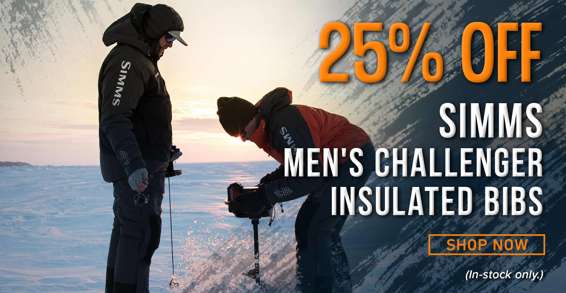 25% Off SIMMS MEN'S CHALLENGER INSULATED BIBS Shop Now (In-stock only.)