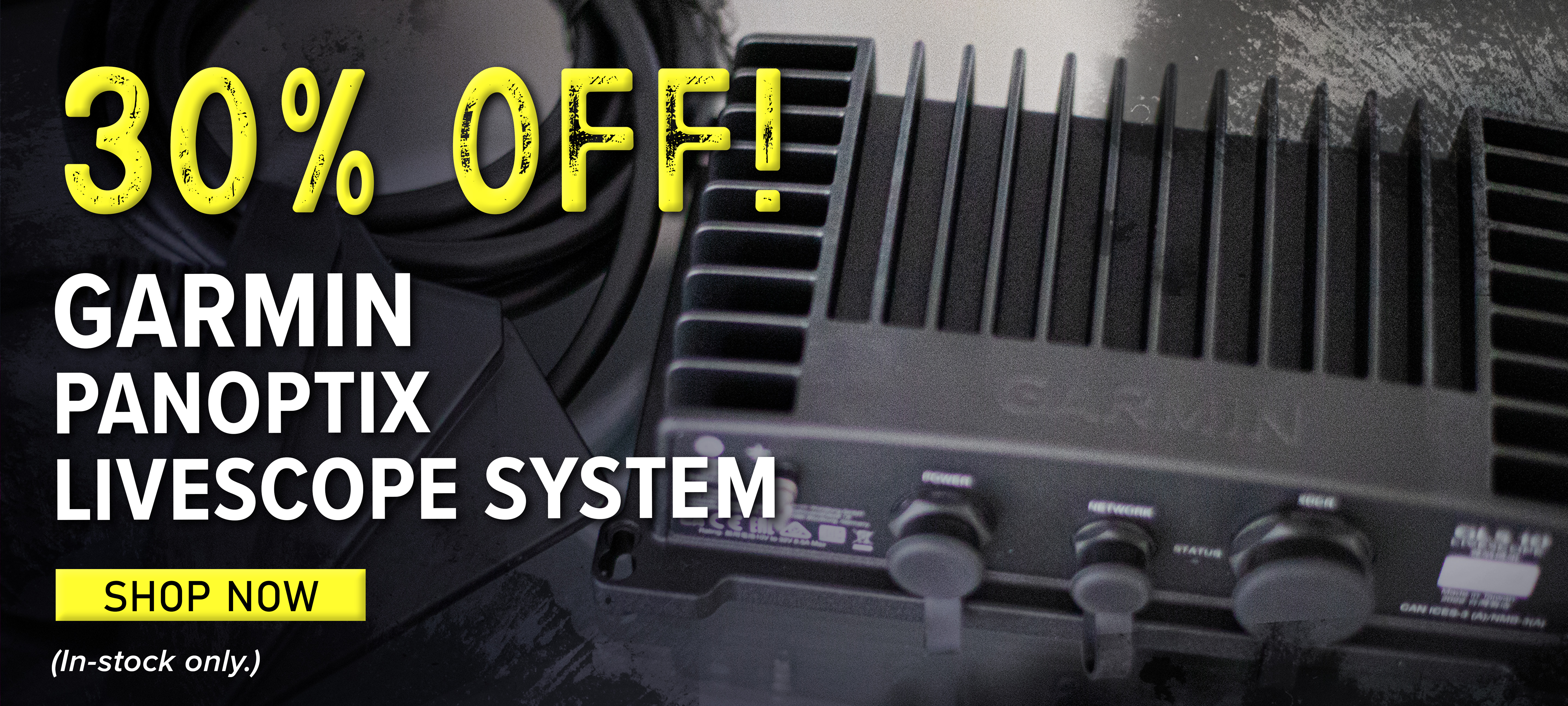 30% Off Garmin Panoptix Livescope System Shop Now (In-stock only.)