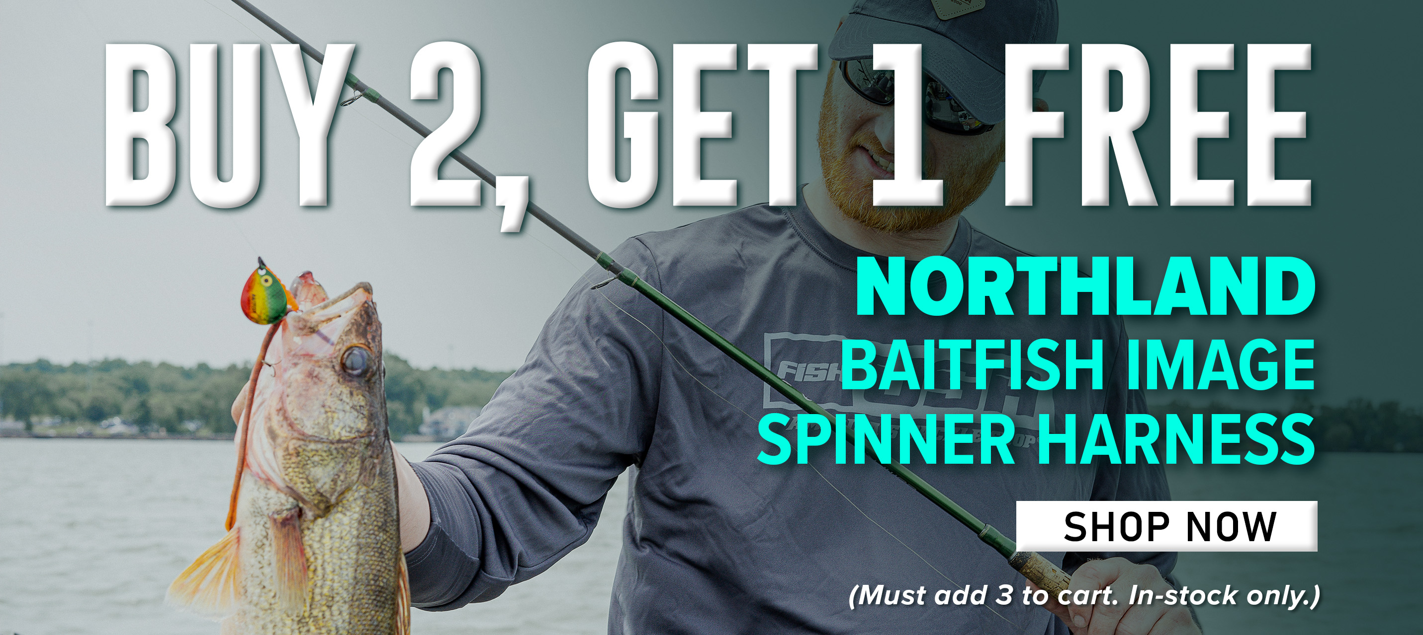 Buy 2, Get 1 Free Northland Baitfish Image Spinner Harness Shop Now (Must add 3 to cart. In-stock only.)