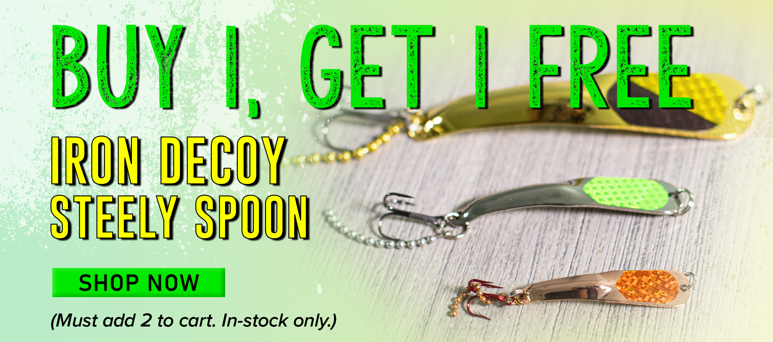 Buy 1, Get 1 Free Iron Decoy Steely Spoon Shop Now (Must add 2 to cart. In-stock only.)