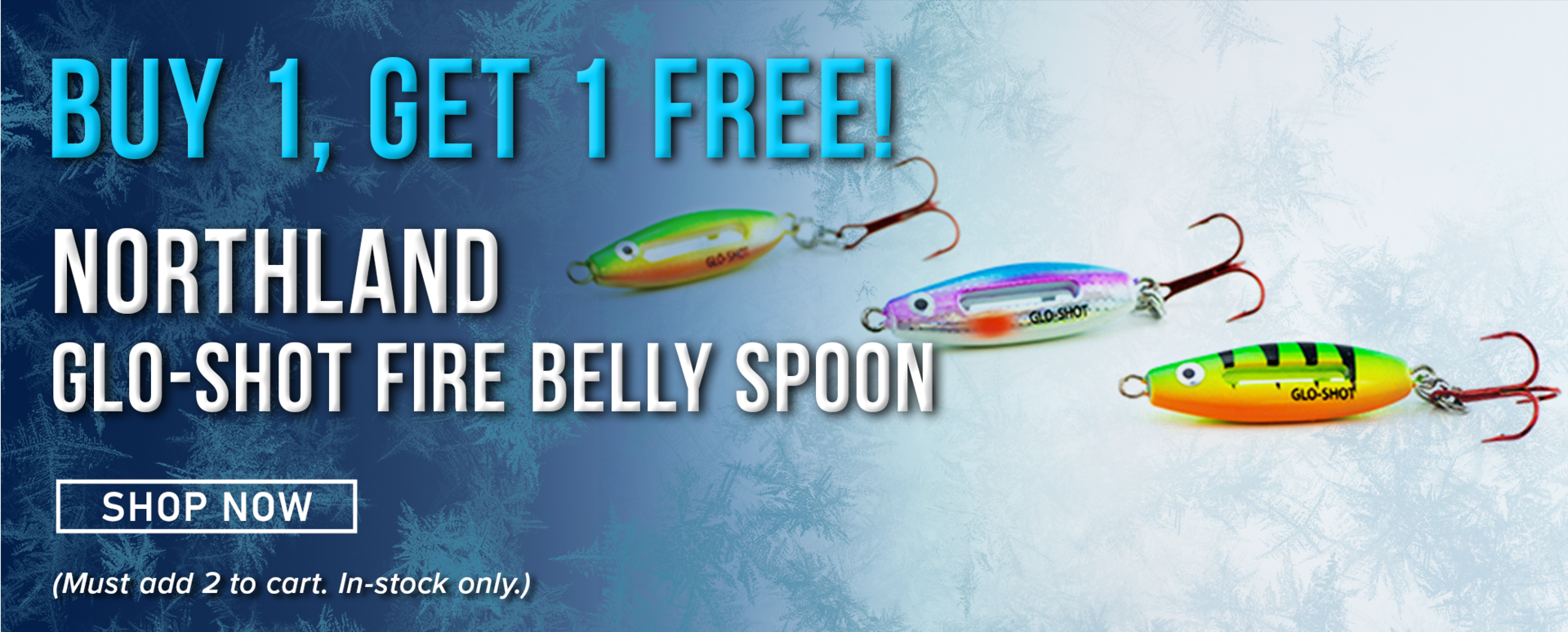 Buy 1, Get 1 Free! Northland GLO-SHOT FIRE BELLY SPOON Shop Now (Must add 2 to cart. In-stock only.)