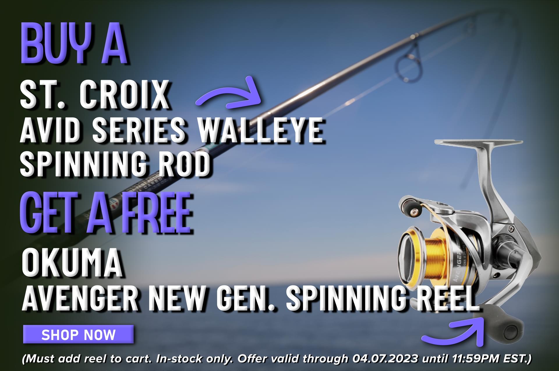 Friday is Almost Over! Don't Miss Out on Your Free Reel! - Fish USA