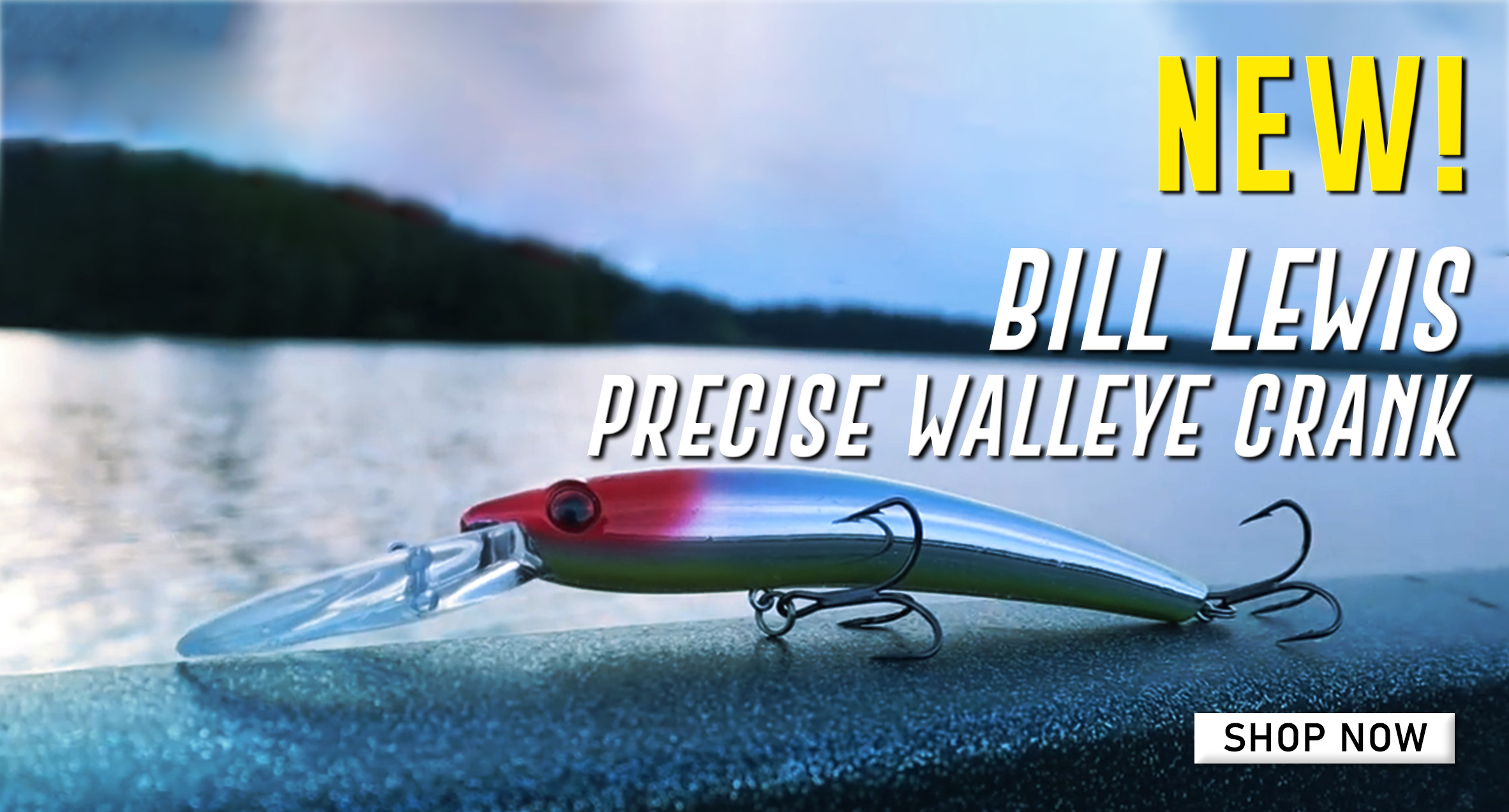 New! Bill Lewis Precise Walleye Crank Shop Now