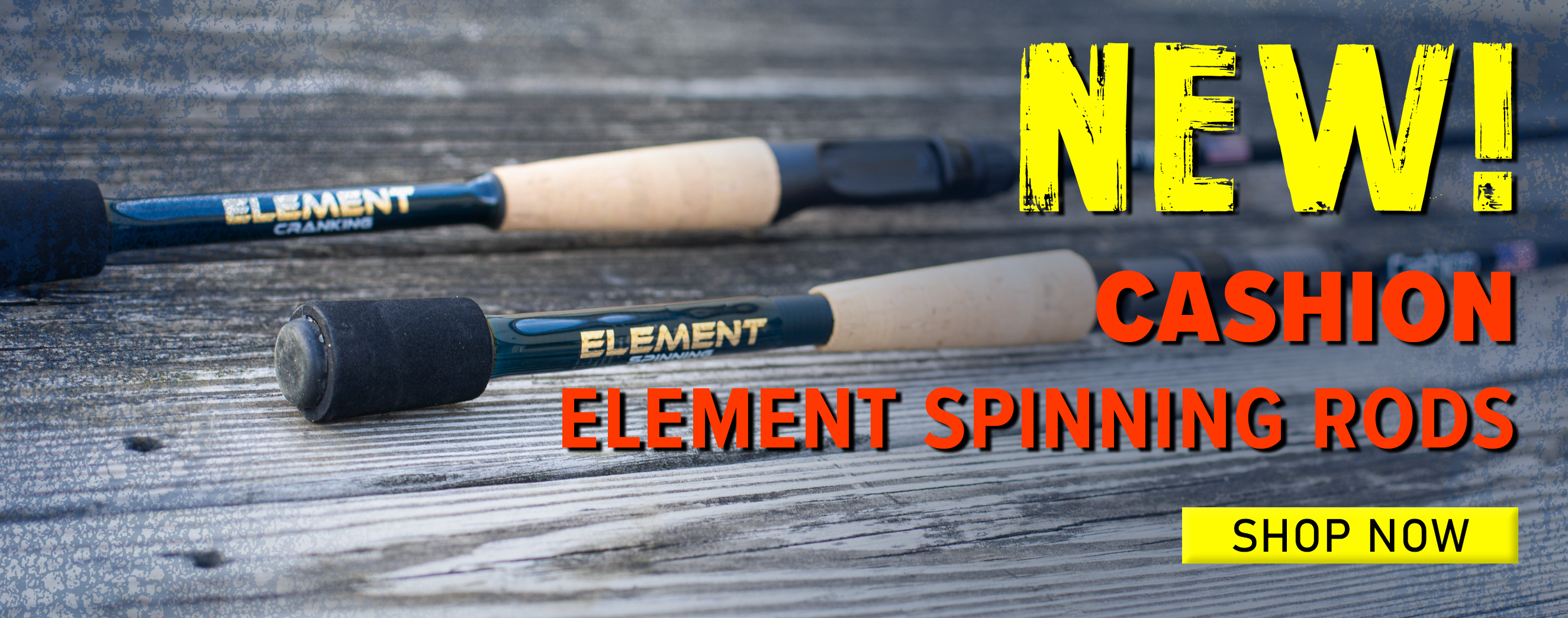 New Chashion Element Spinning Rods Shop Now