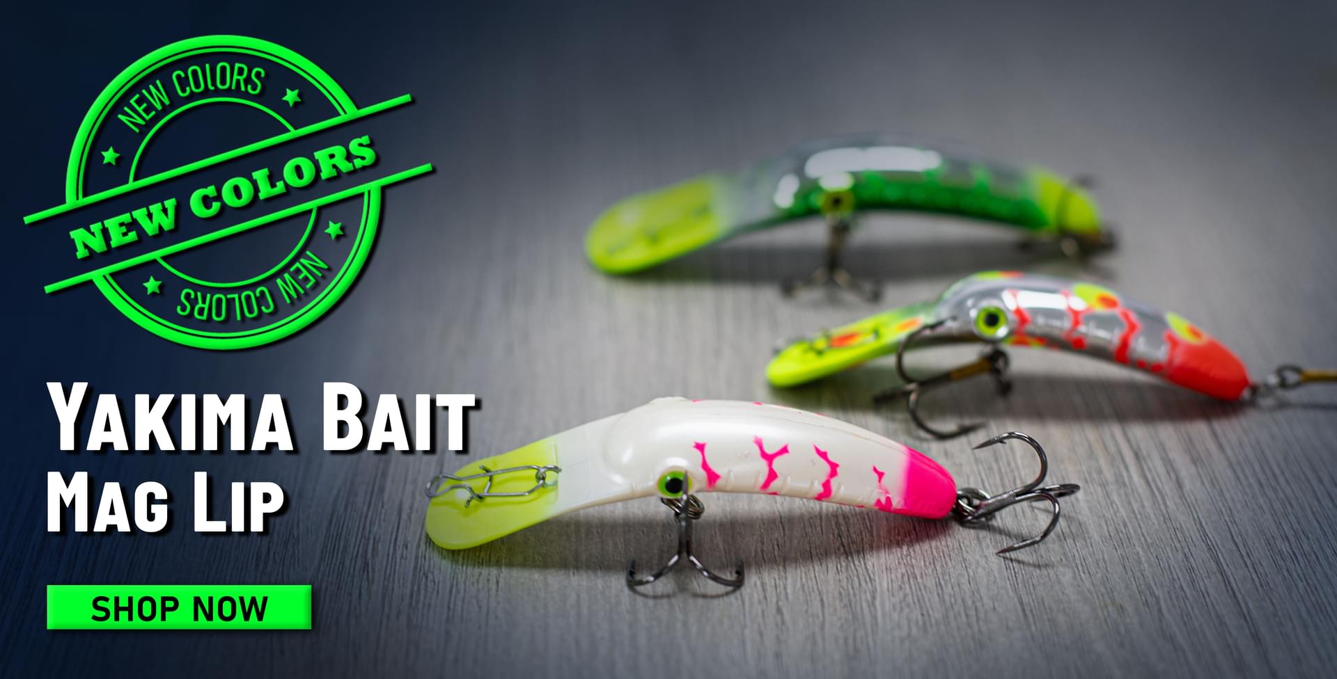 New Colors Yakima Bait Mag Lip Shop Now