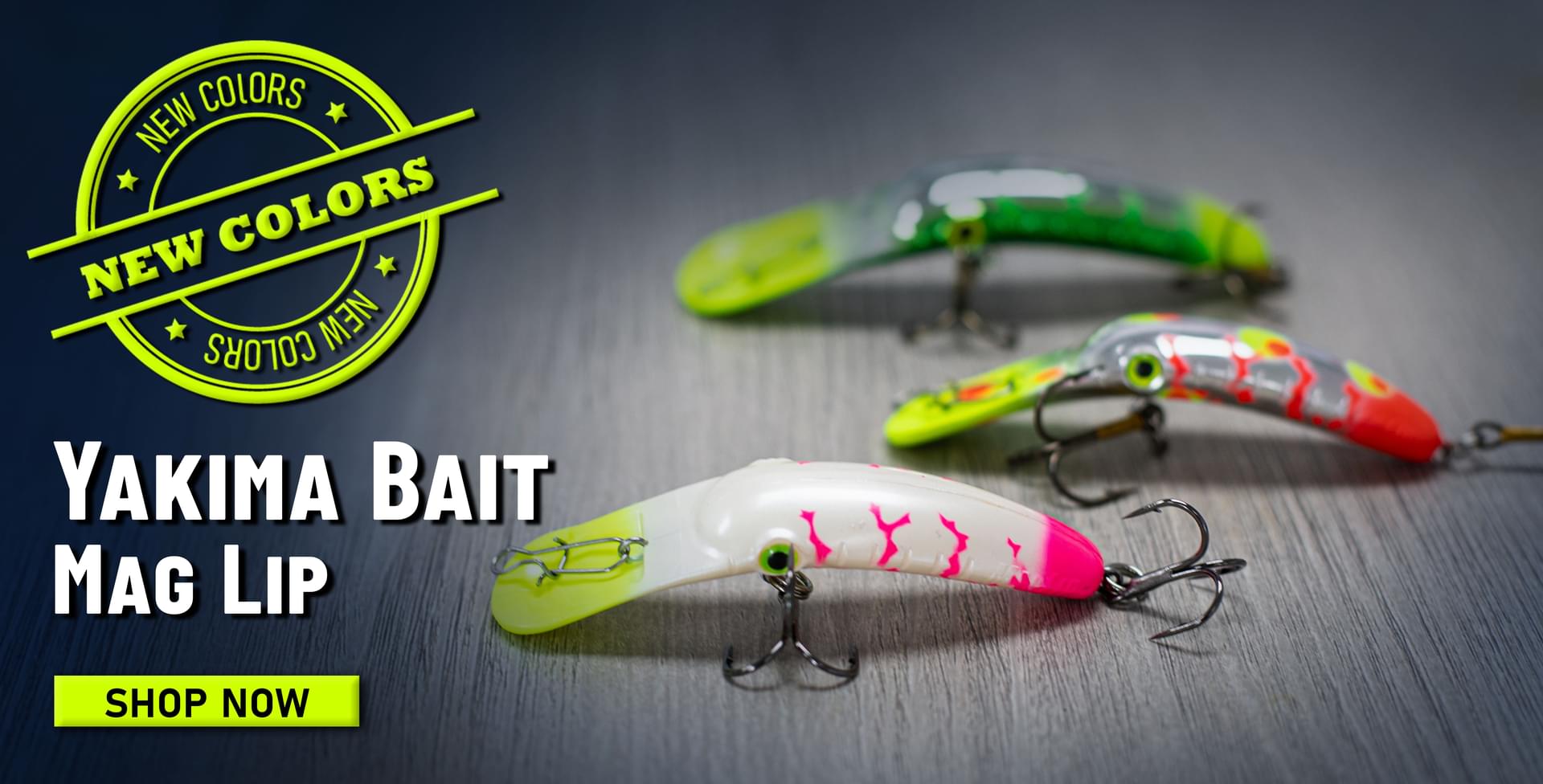 New Colors Yakima Bait Mag Lip Shop Now