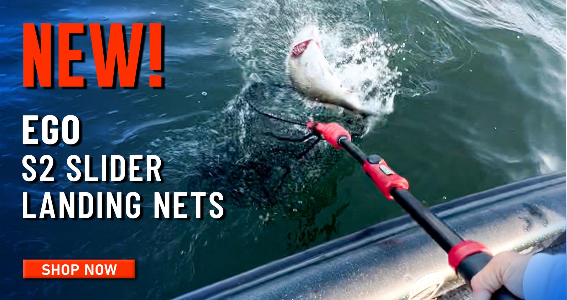 New! EGO S2 Slider Landing Nets Shop Now