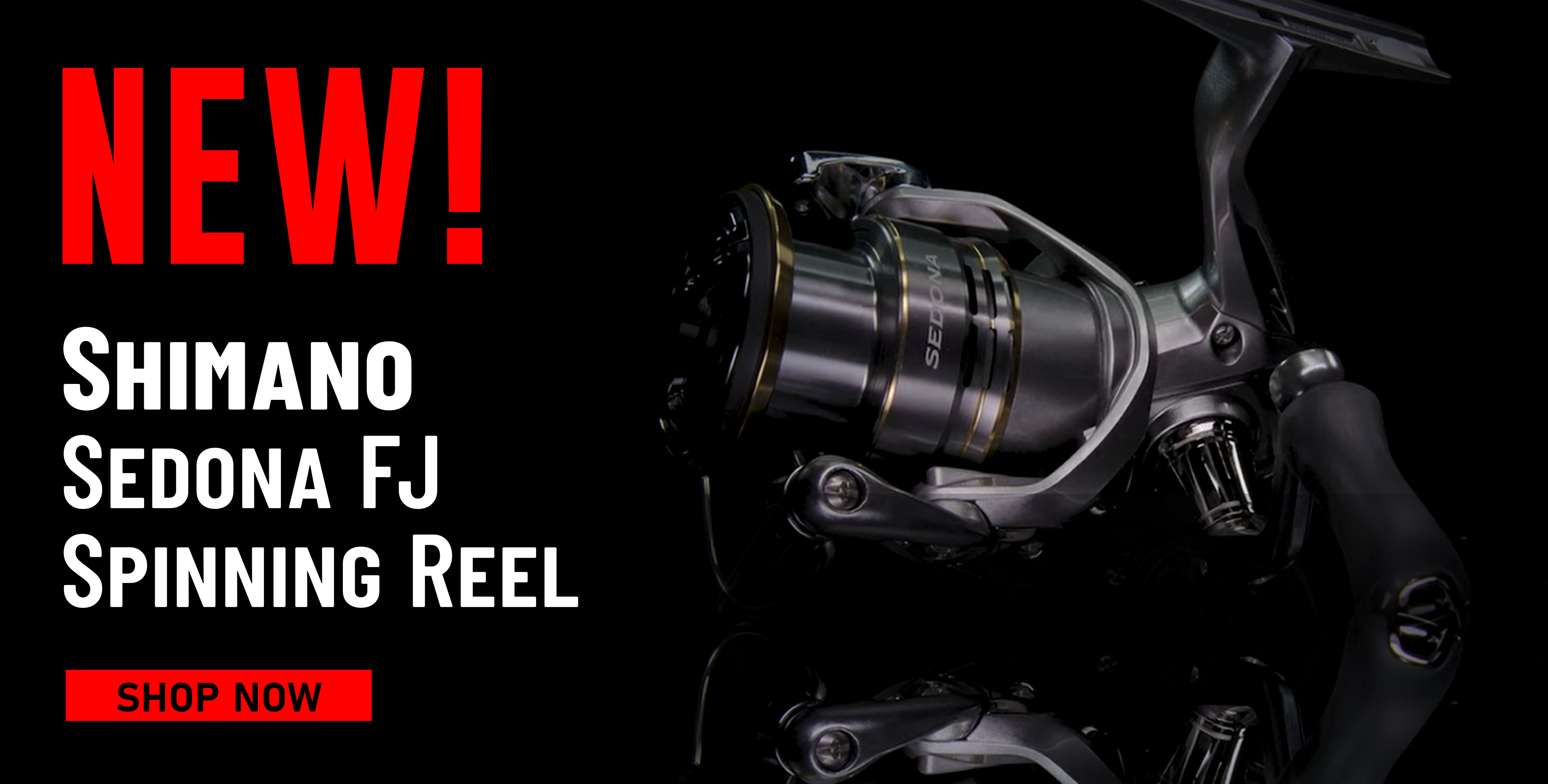 New! Shimano Sedona FJ Spinning Reel Shop Now