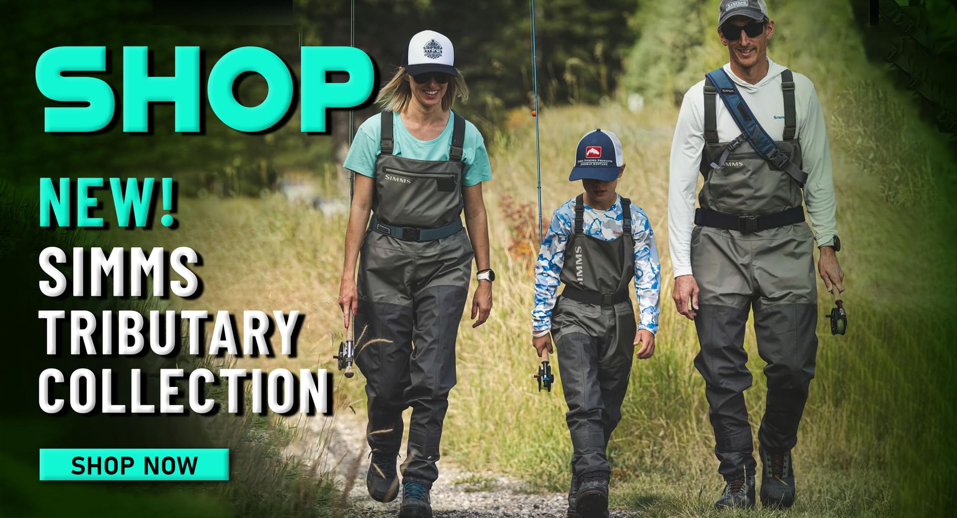 Shop NEW! Simms Tributary Collection Shop Now