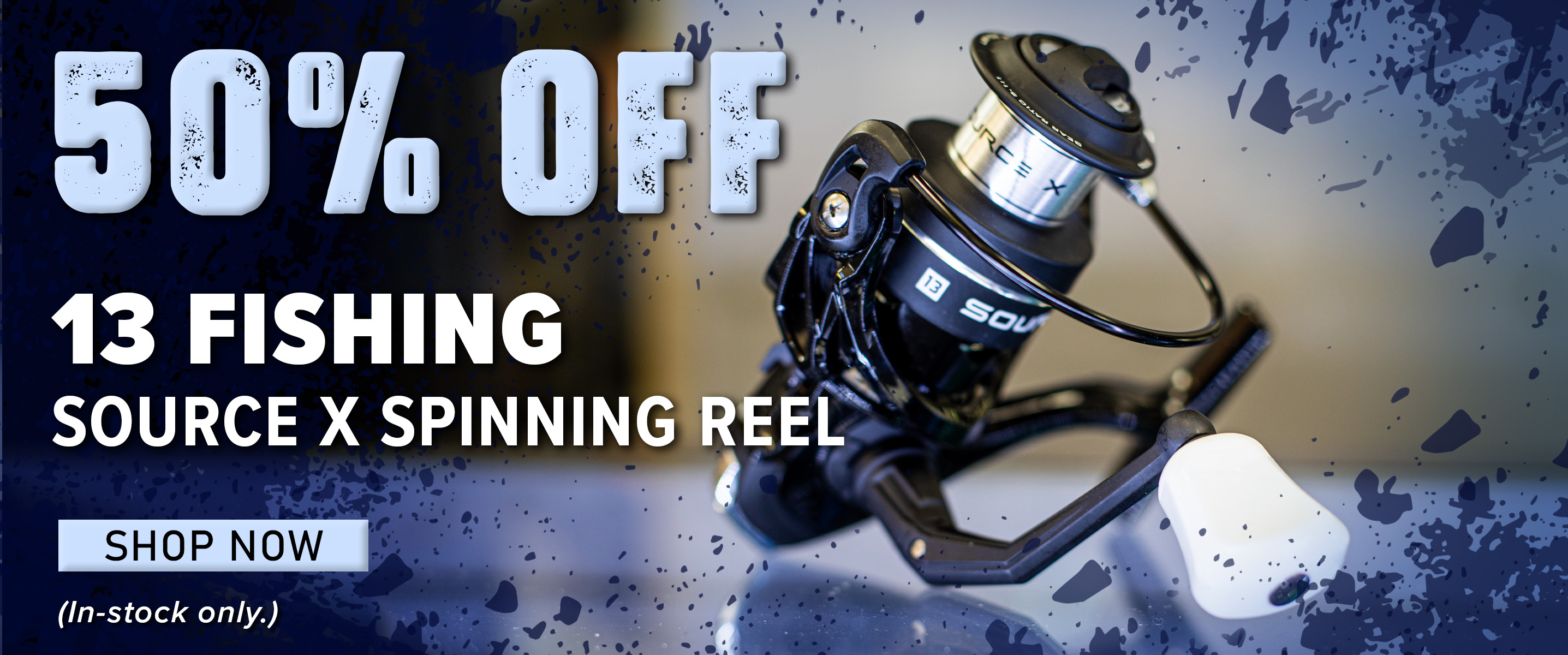 50% Off 13 Fishing Source X Spinning Reel Shop Now (In-stock only.)