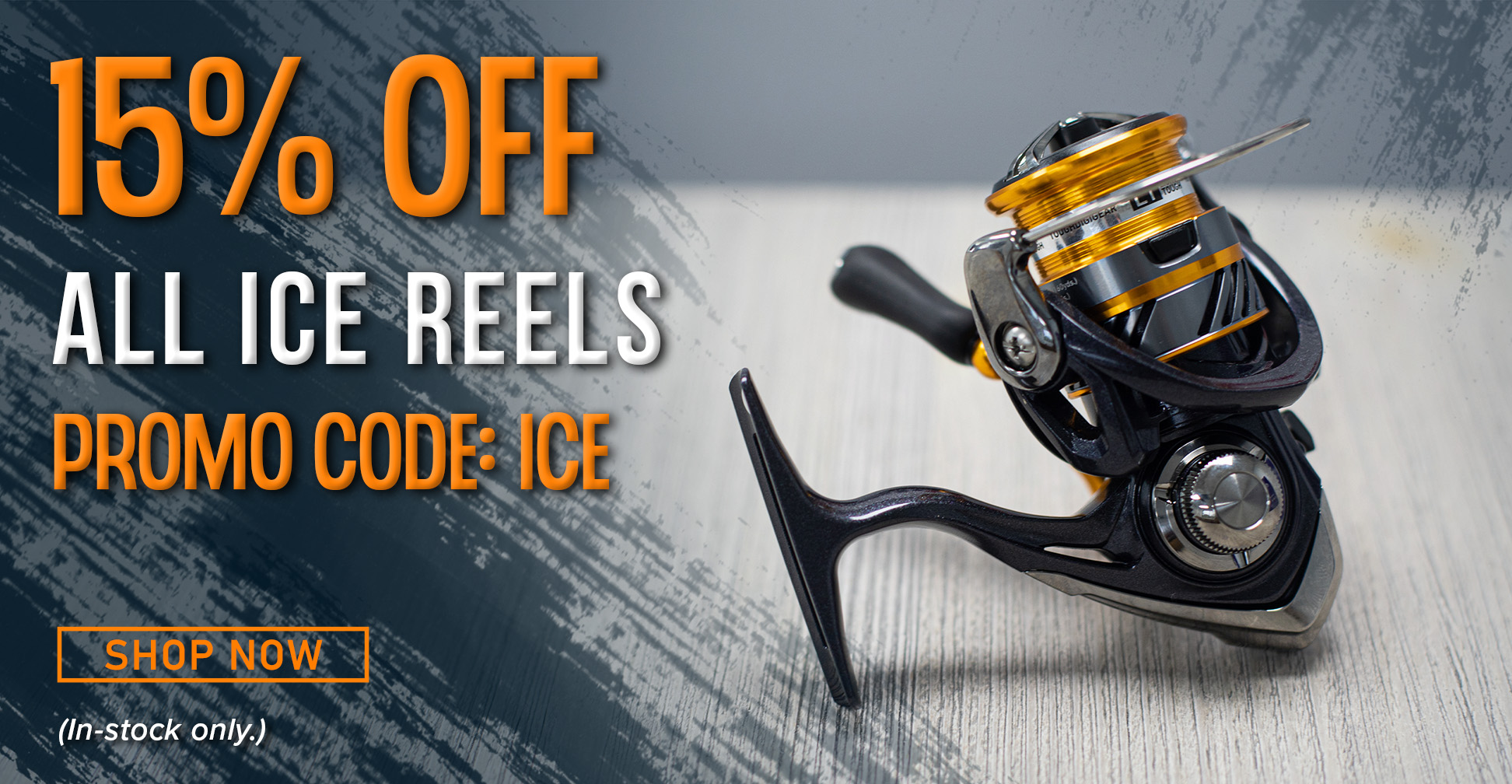 15% Off All Ice Reels Promo Code: ICE Shop Now (In-stock only.)