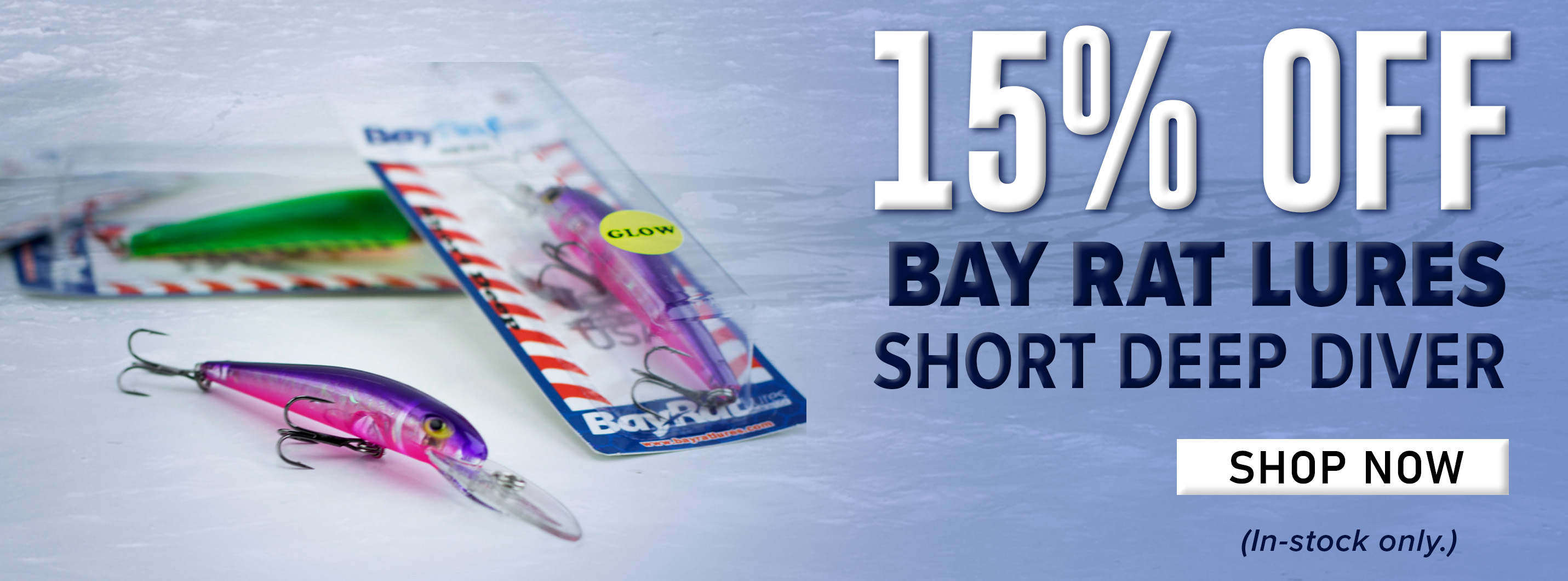 15% Off Bay Rat Lures Short Deep Diver Shop (In-stock only.)