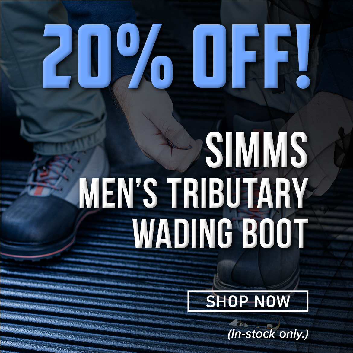 20% Off! Simms MEN'S TRIBUTARY Wading boot Shop Now (In-stock only.)