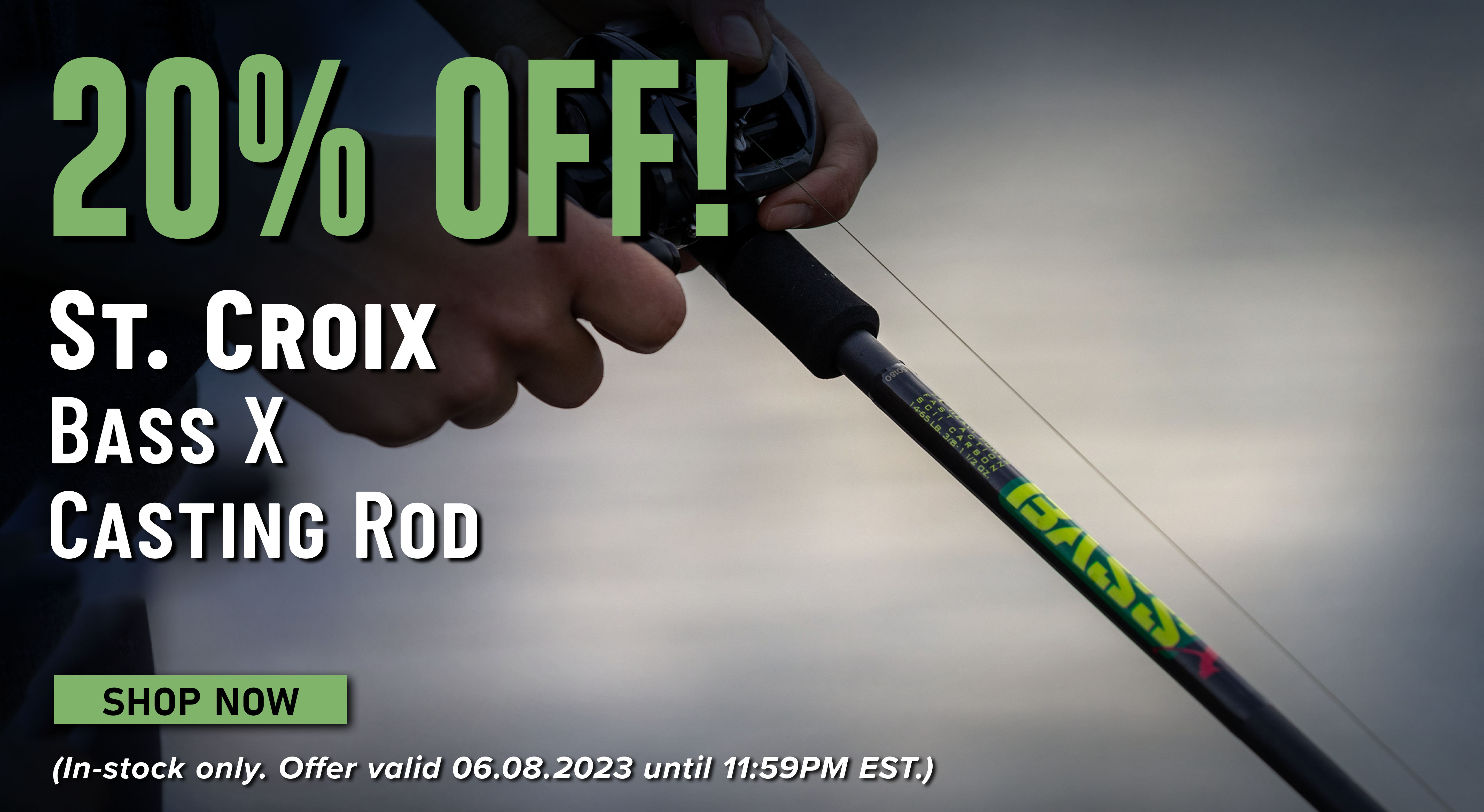 St. Croix Bass Rod Blowout! - Fish USA