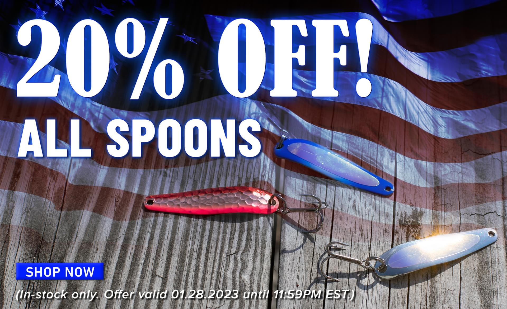 20% Off!  All Spoons  Shop Now (In-stock only. Offer valid 01.28.2023 until 11:59PM EST.)