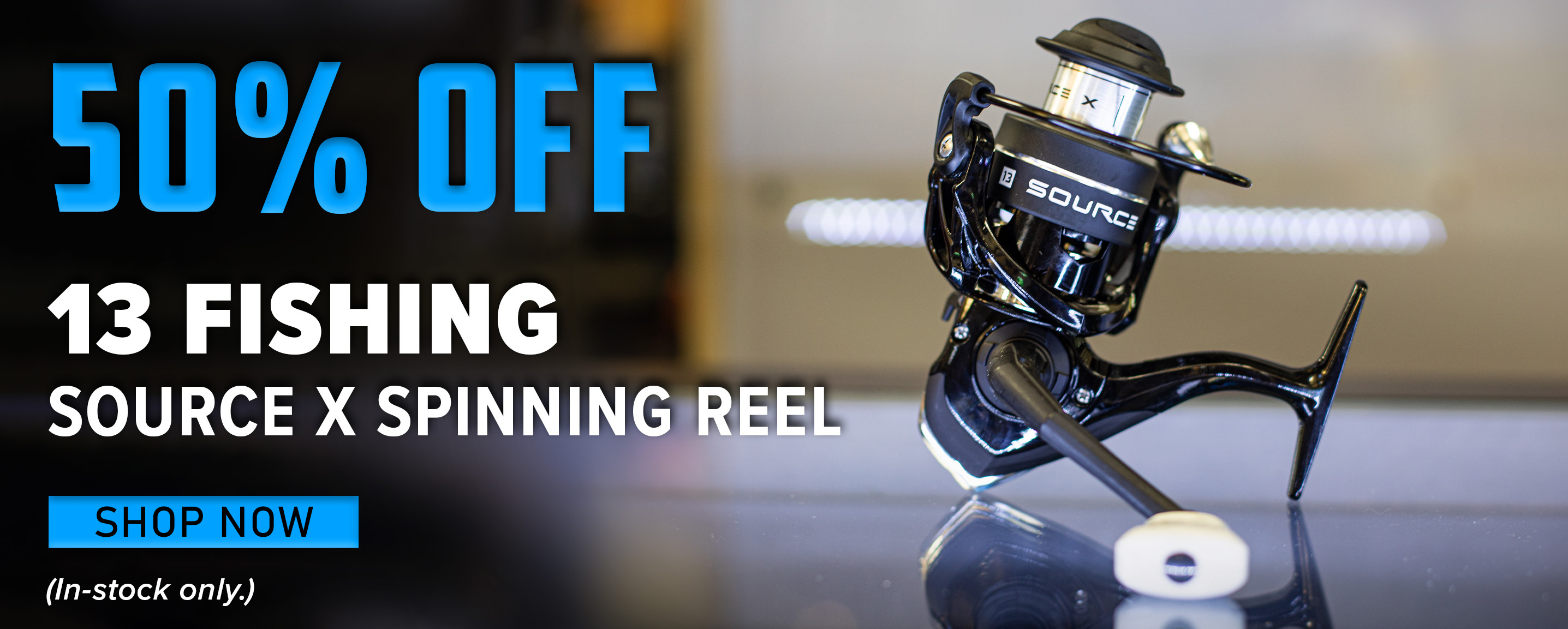 50% Off 13 Fishing Source X Spinning Reel Shop Now (In-stock only.)