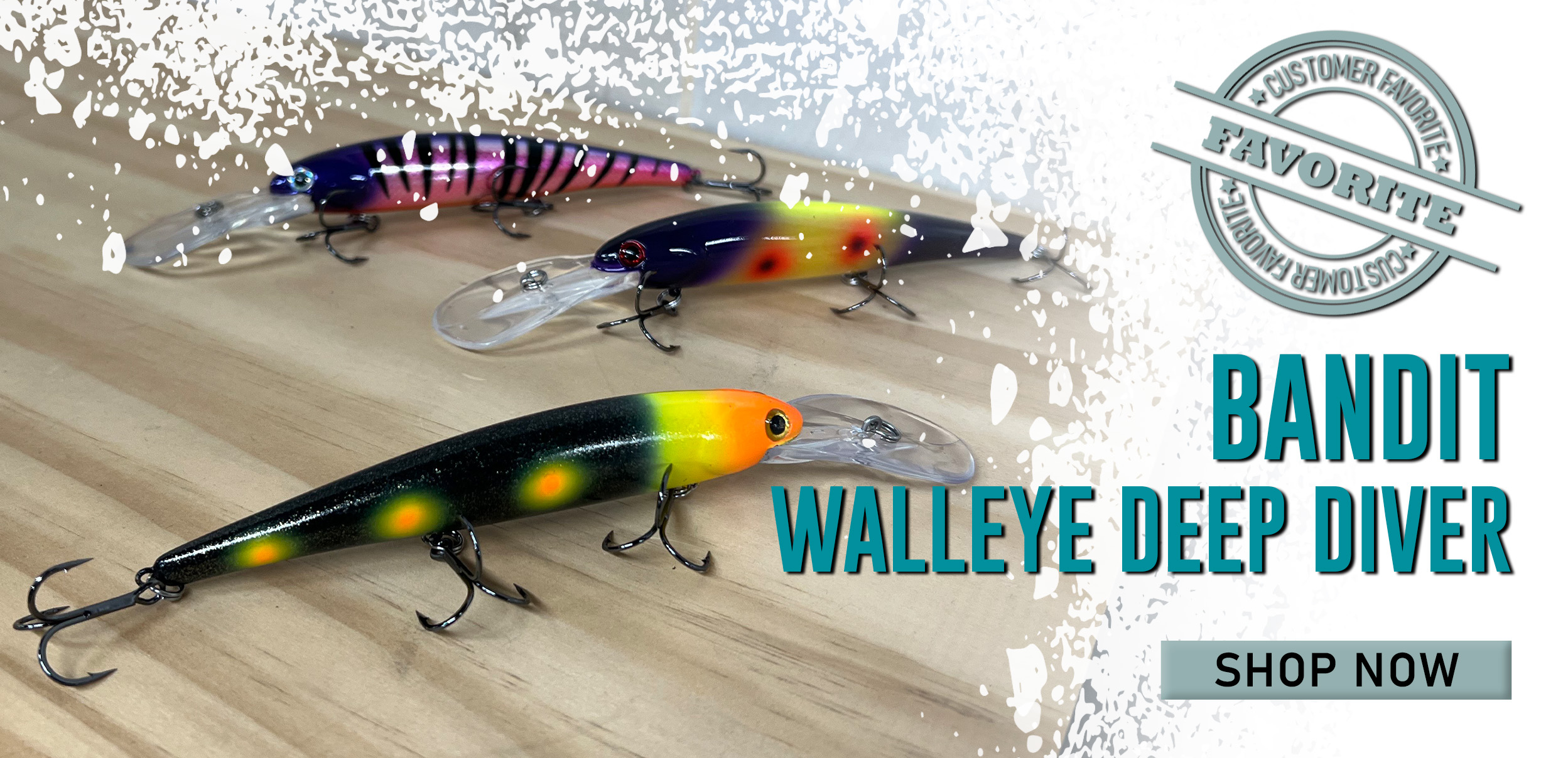 Customer Favorite Bandit Walleye Deep Diver Shop Now