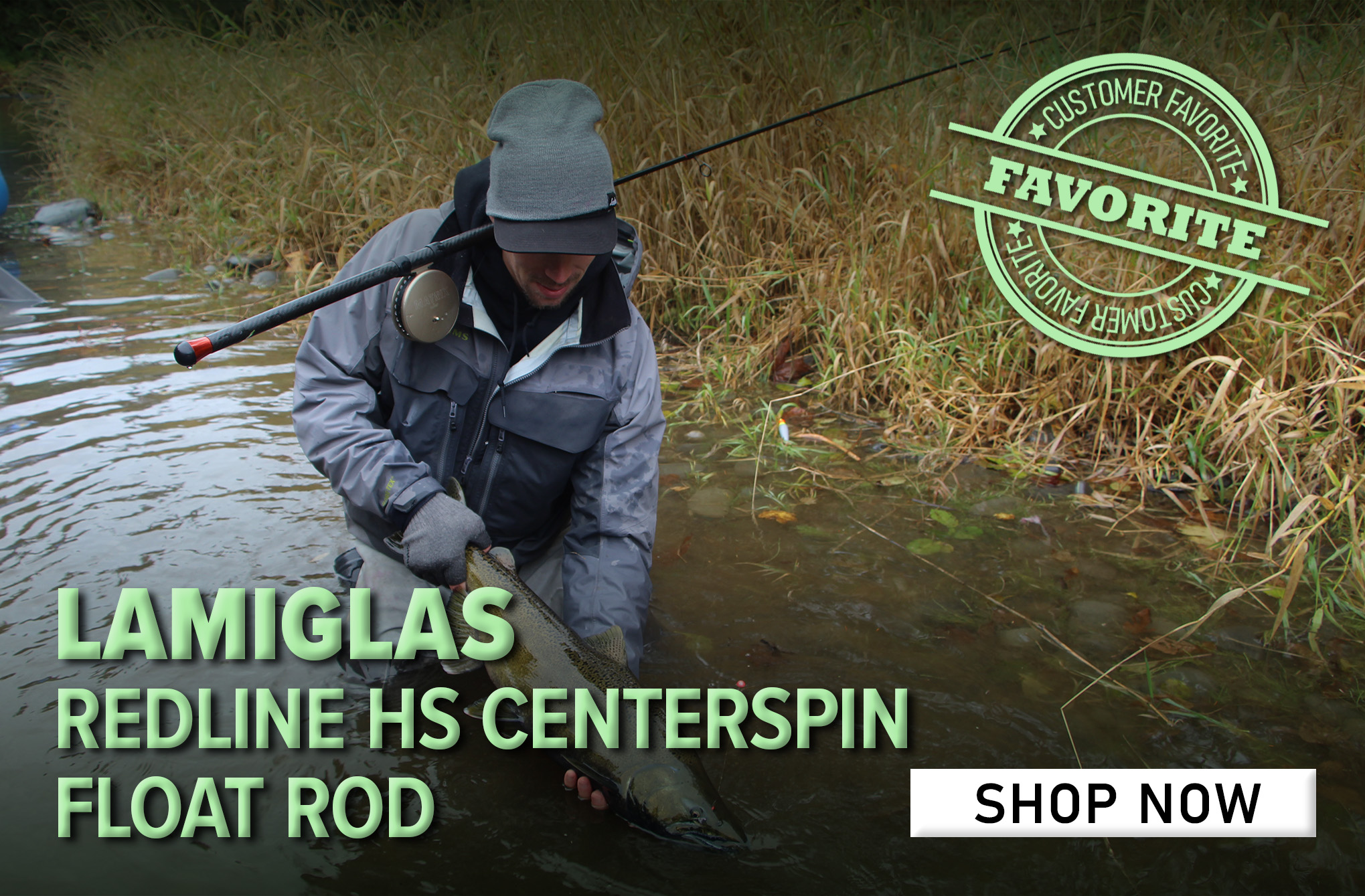 Customer Favorite Lamiglas Redline HS CenterSpin Float Rod Shop Now