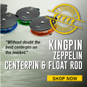 5 Fish Review Kingpin Zeppelin Centerpin & Float Rod 