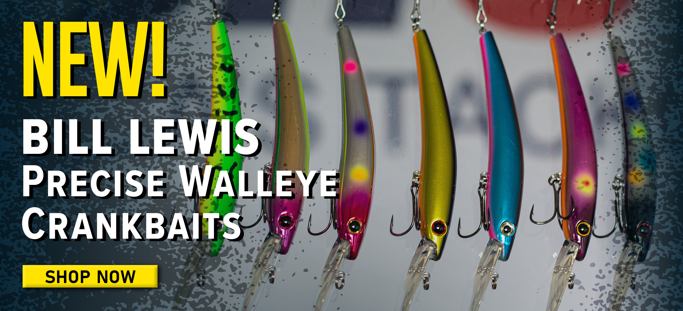 New! Bill Lewis Precise Walleye Crankbaits Shop Now