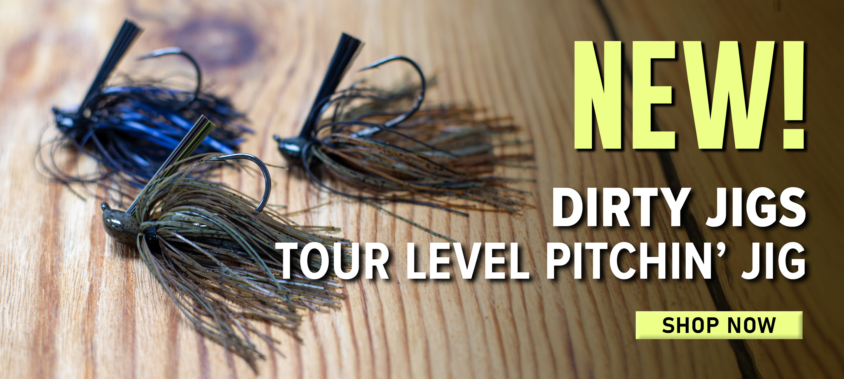 New! Dirty Jigs Tour Level Pitchin' Jig Shop Now