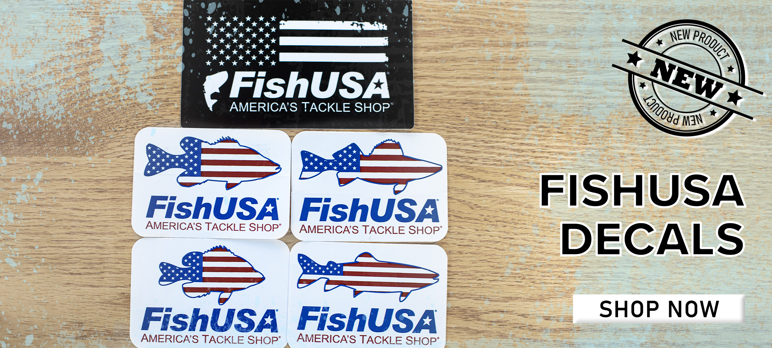 New FishUSA Decals Shop Now