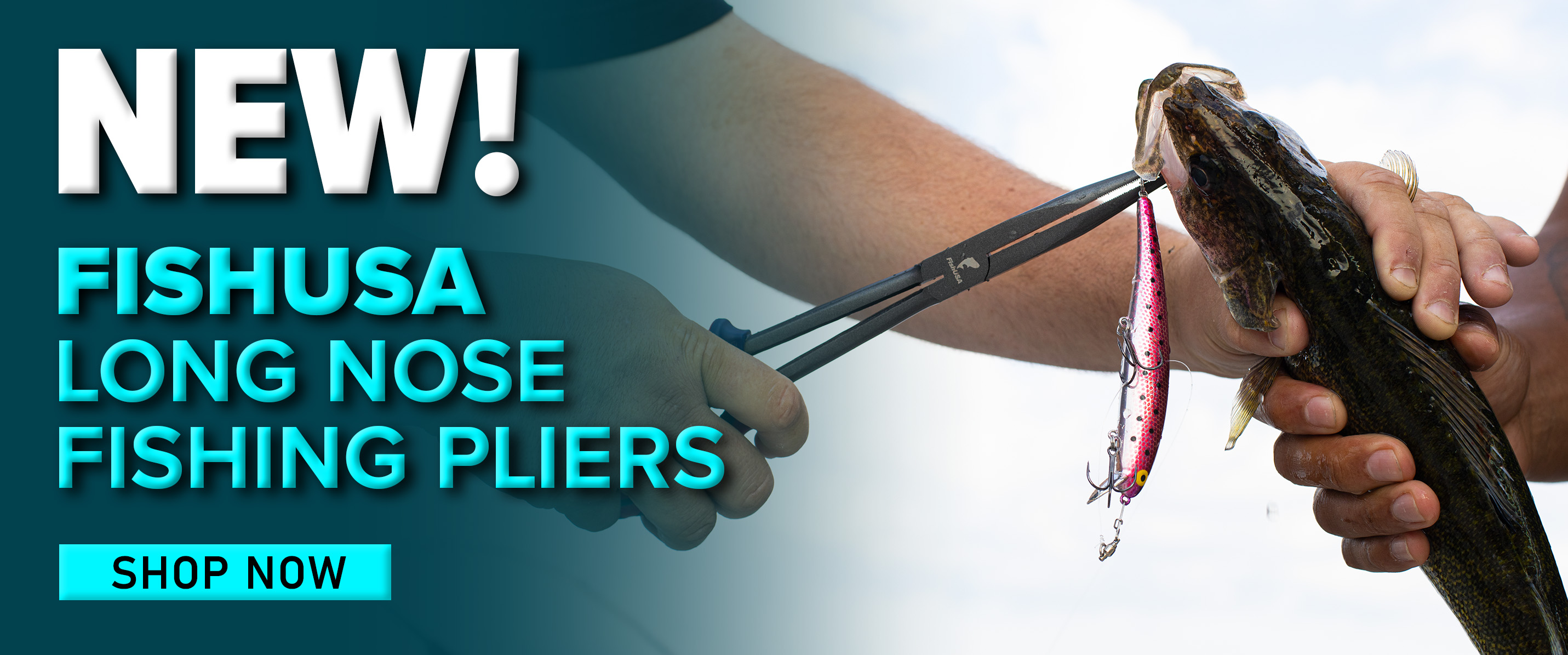 New! FishUSA Long Nose Fishing Pliers Shop Now