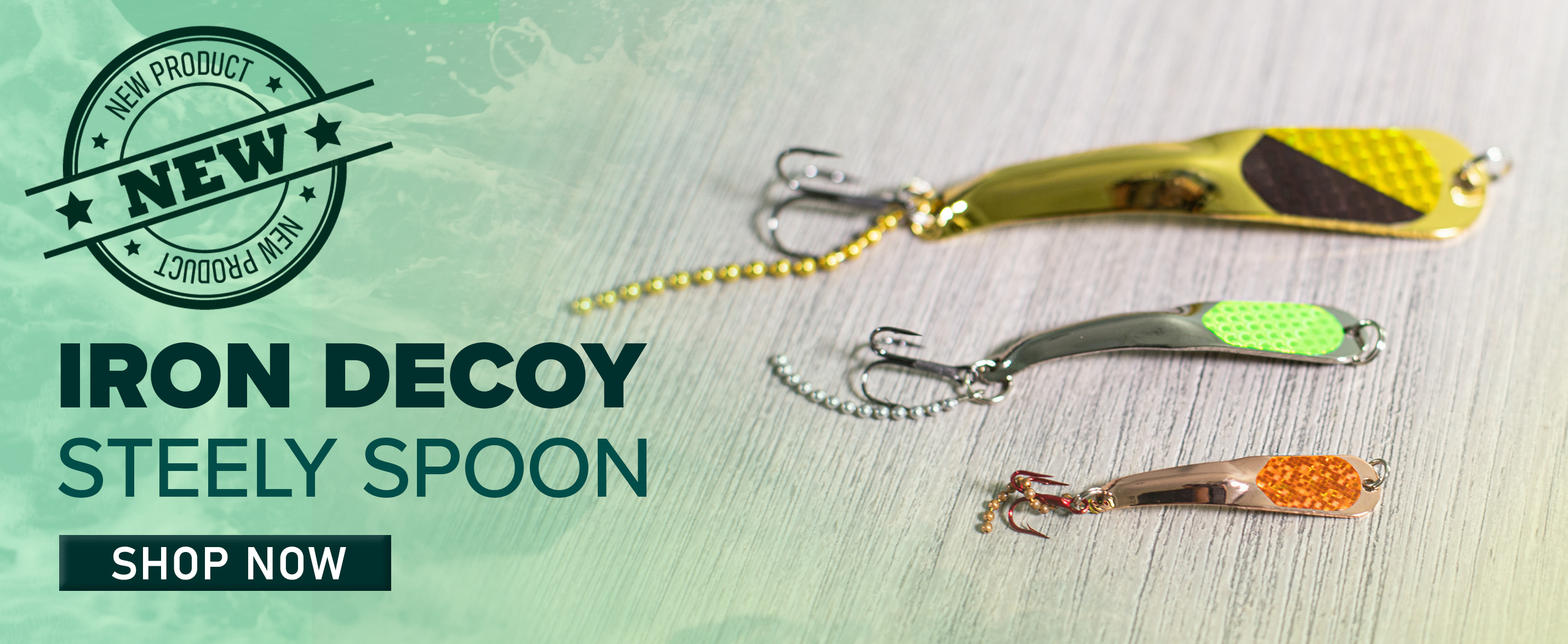 New! Iron Decoy Steely Spoon Shop Now