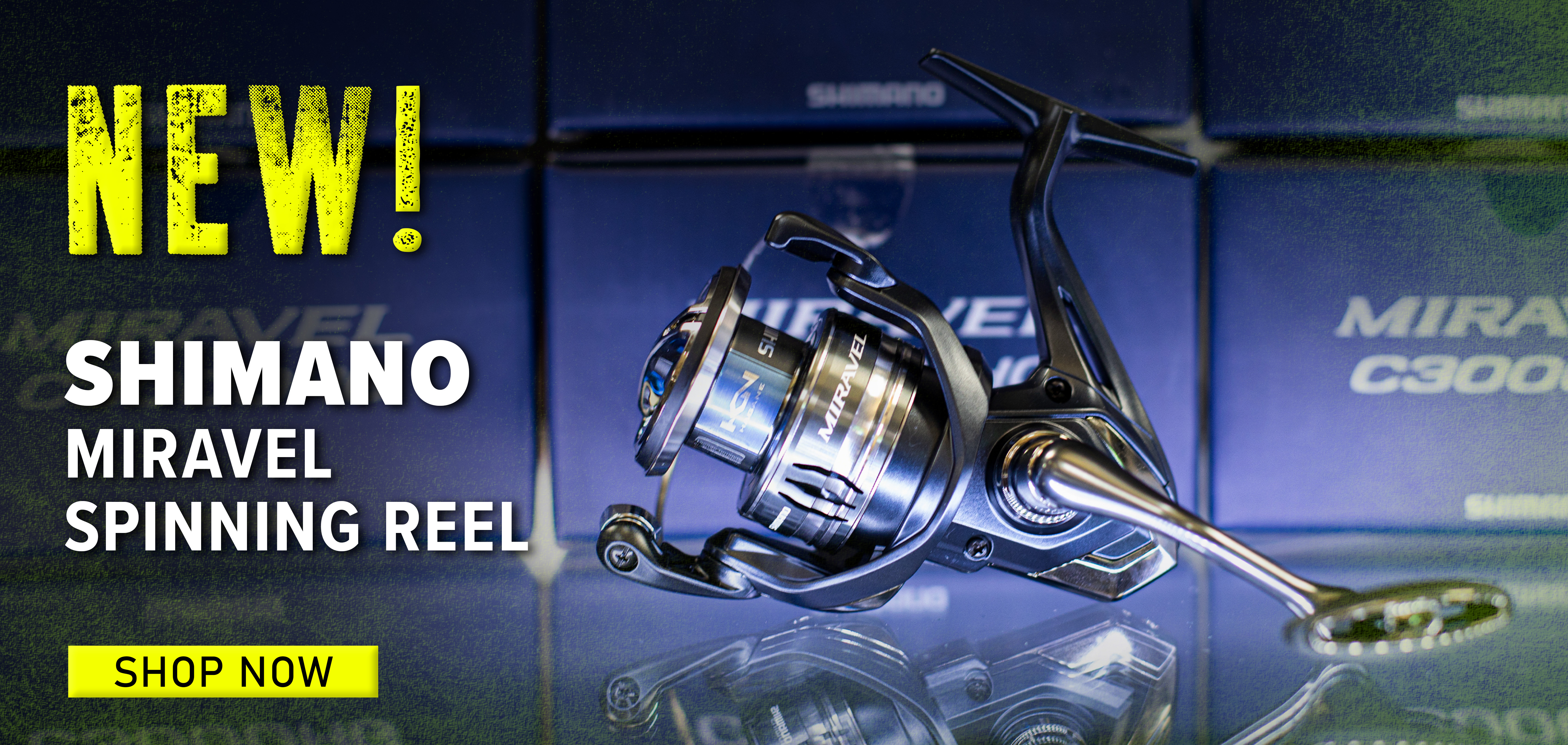 NEW! SHIMANO MIRAVEL SPINNING REEL Shop Now