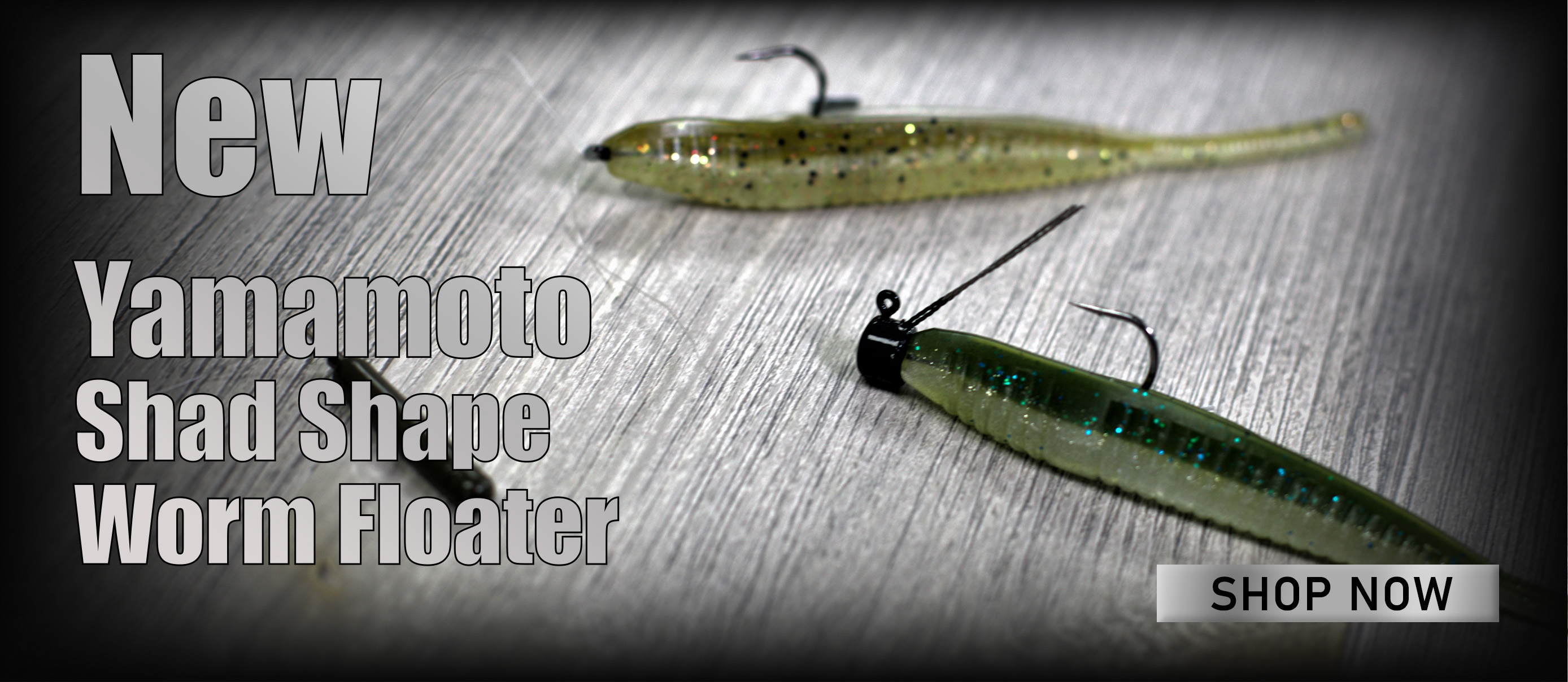 New Yamamoto Shad Shape Worm Floater Shop Now