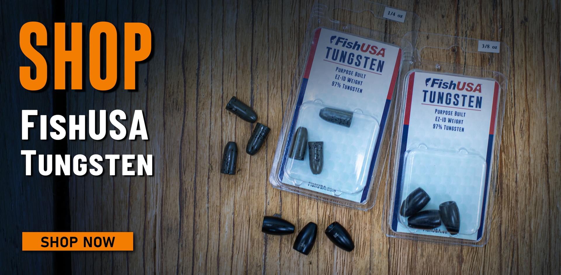 Shop FishUSA Tungsten Shop Now