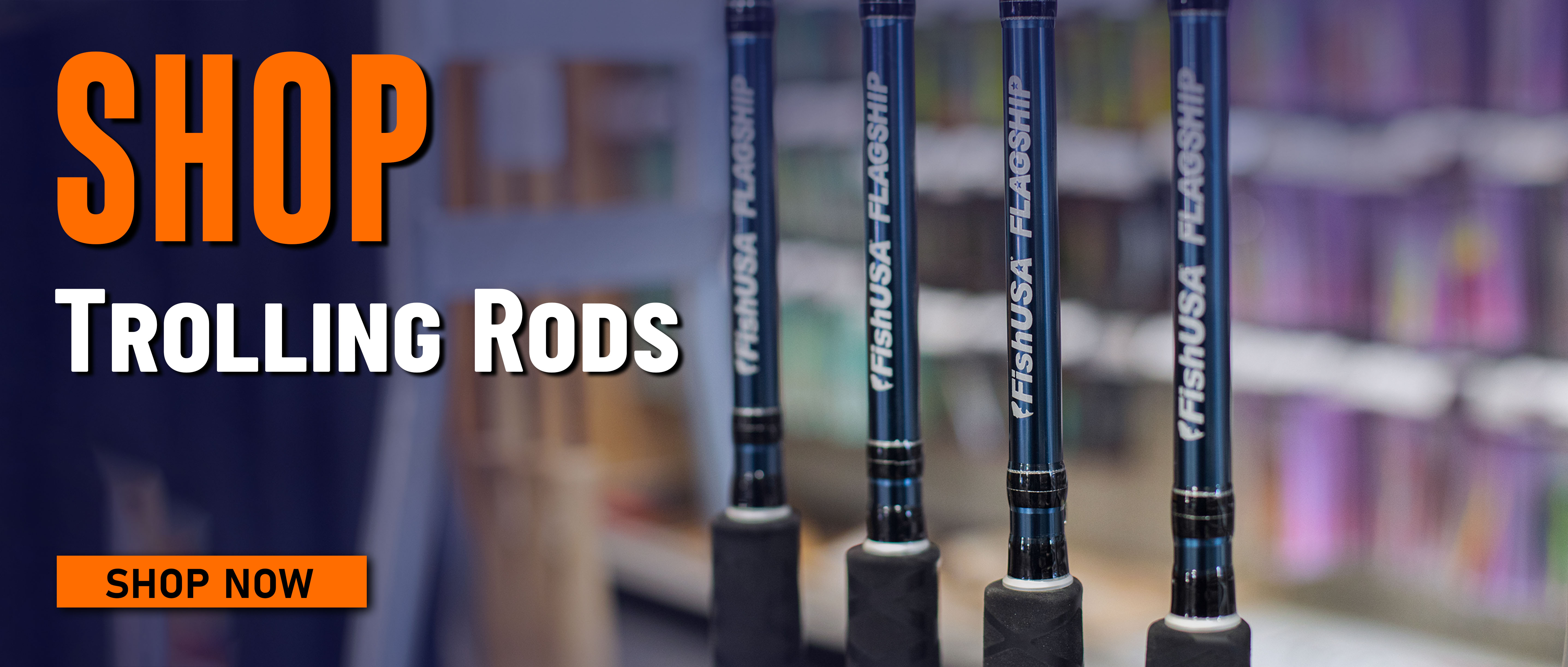 Shop Trolling Rods Shop Now