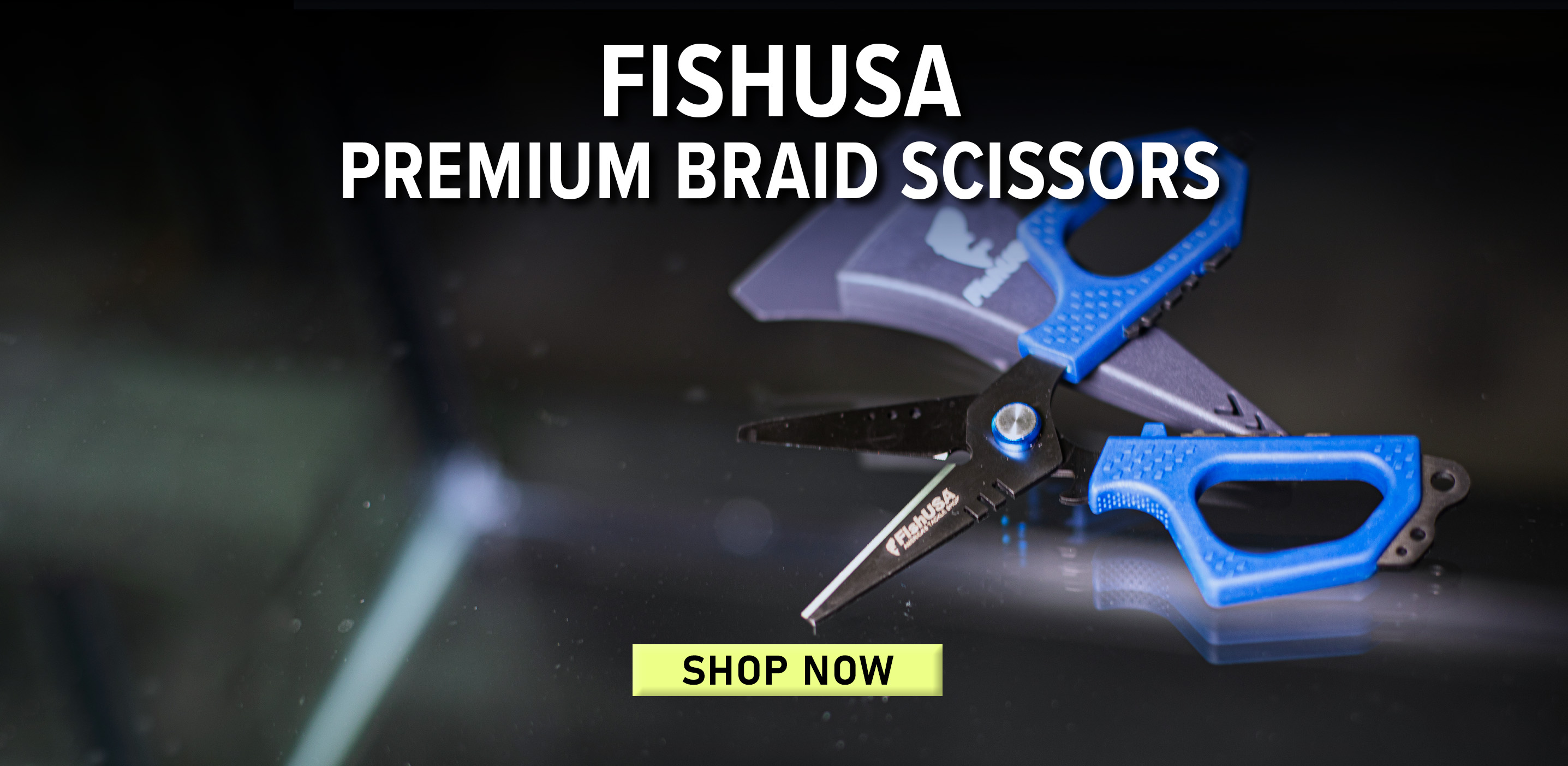 FishUSA Premium Braid Scissors Shop Now