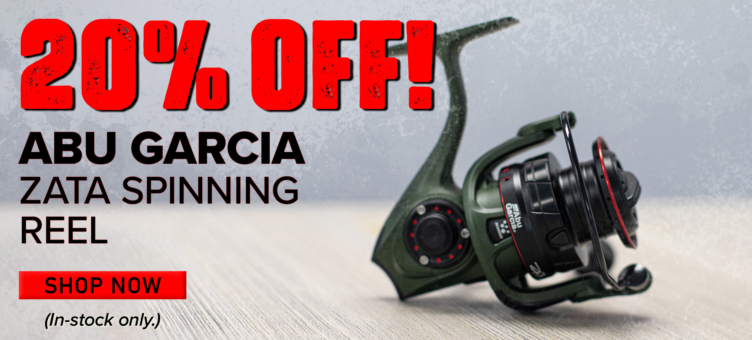 20% Off! Abu Garcia Zata Spinning Reel Shop Now (In-stock only.)