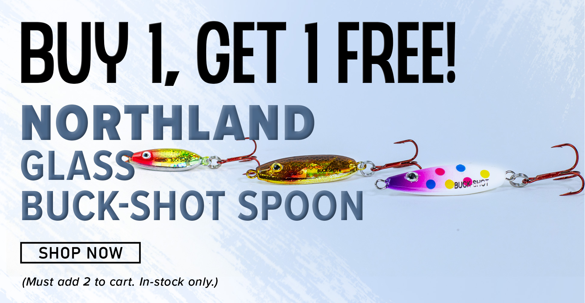 Buy 1, Get 1 Free! NORTHLAND GLASS BUCK-SHOT SPOON Shop Now (Must add 2 to cart. In-stock only.)