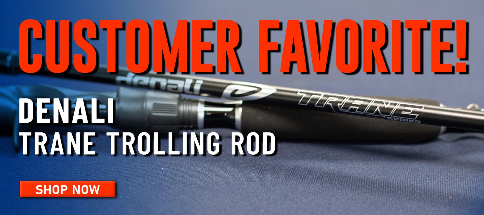 Customer Favorite! Denali Trane Trolling Rod Shop Now