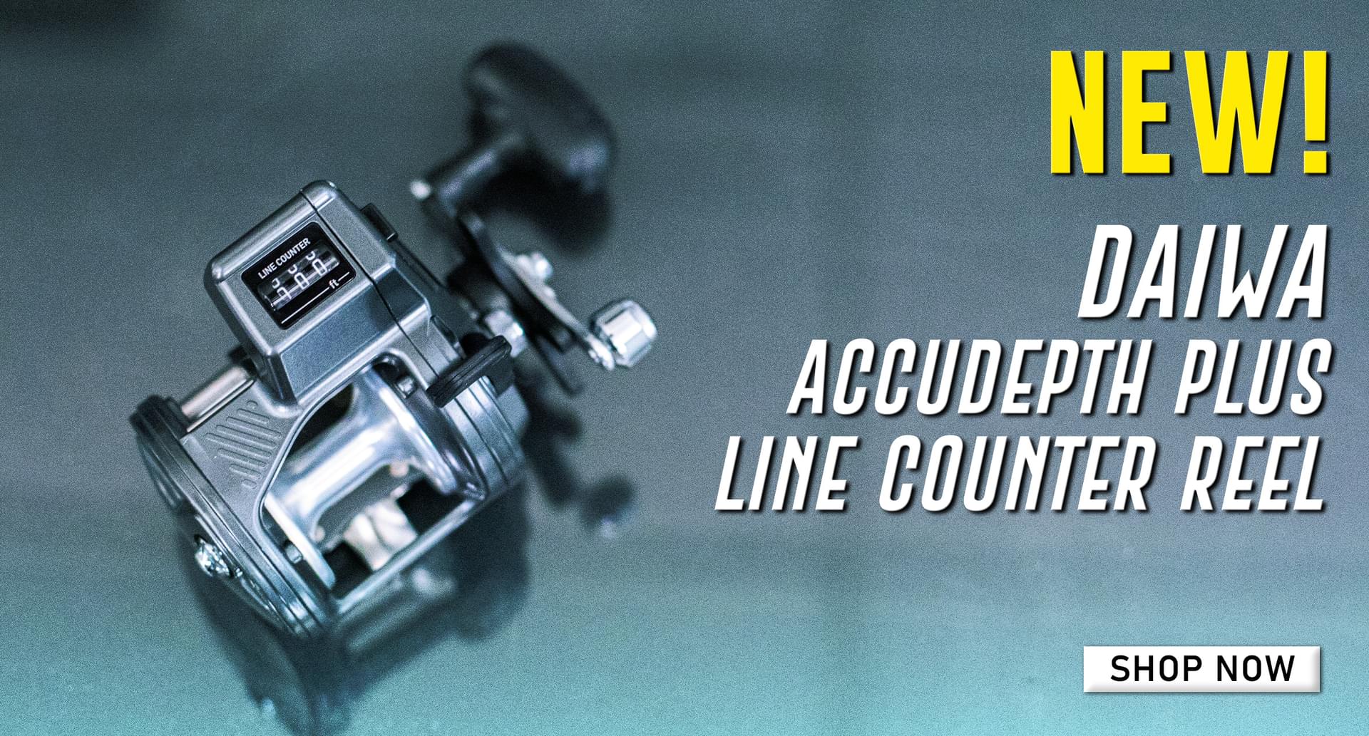 New! Daiwa Accudepth Plus Line Counter Reel Shop Now