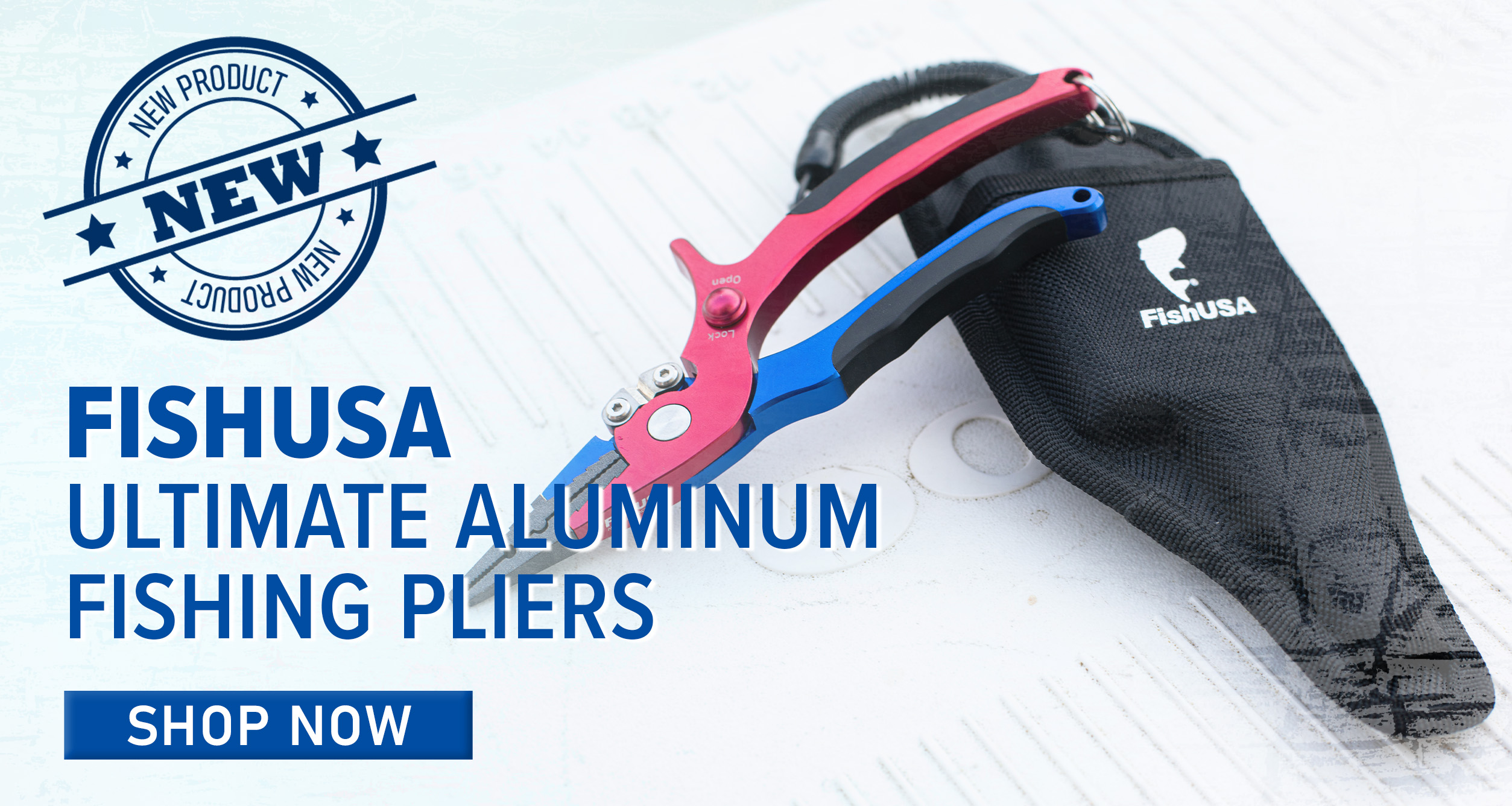 New FishUSA Ultimate Aluminum Fishing Pliers Shop Now