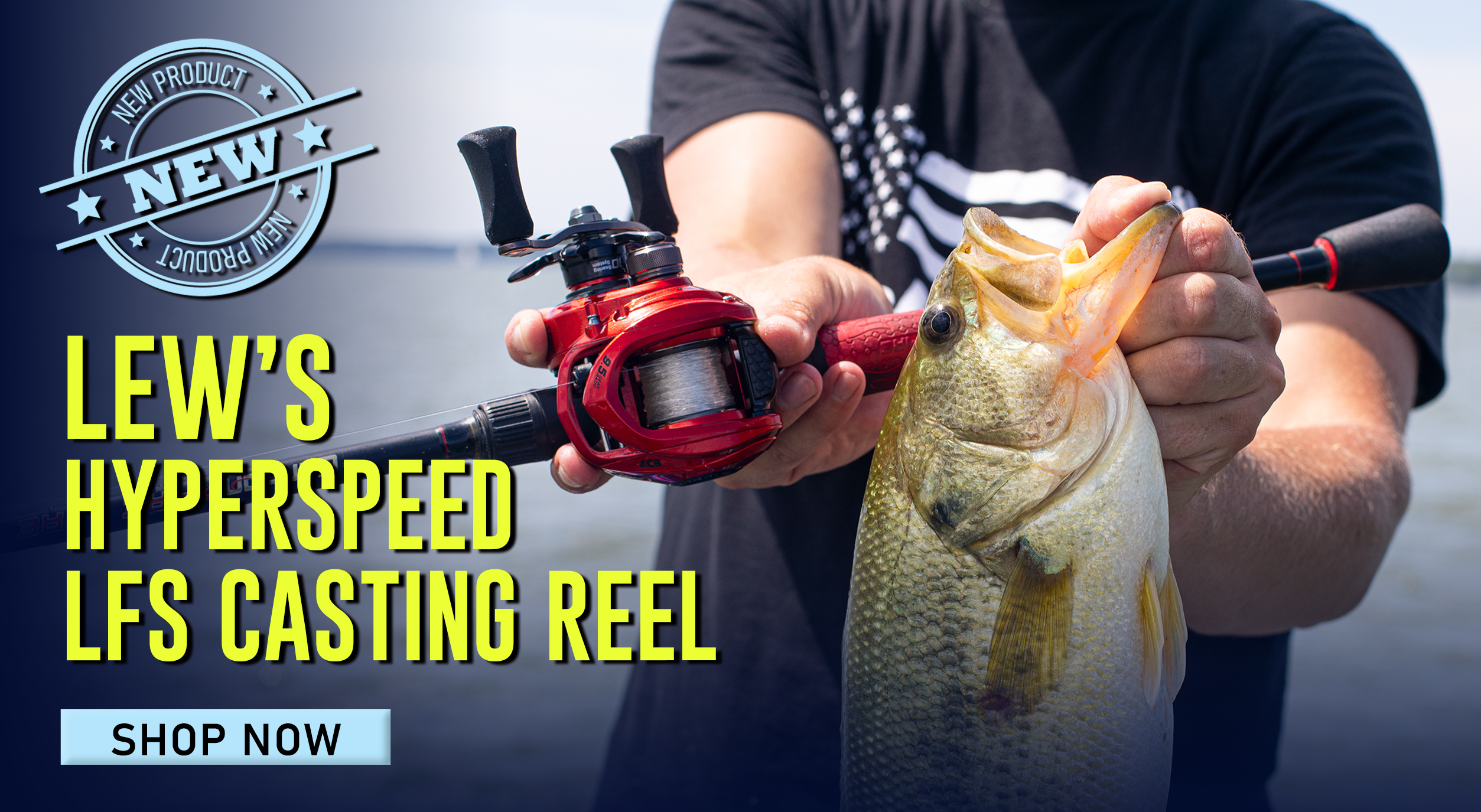 New Lew's HyperSpeed LFS Casting Reel Shop Now