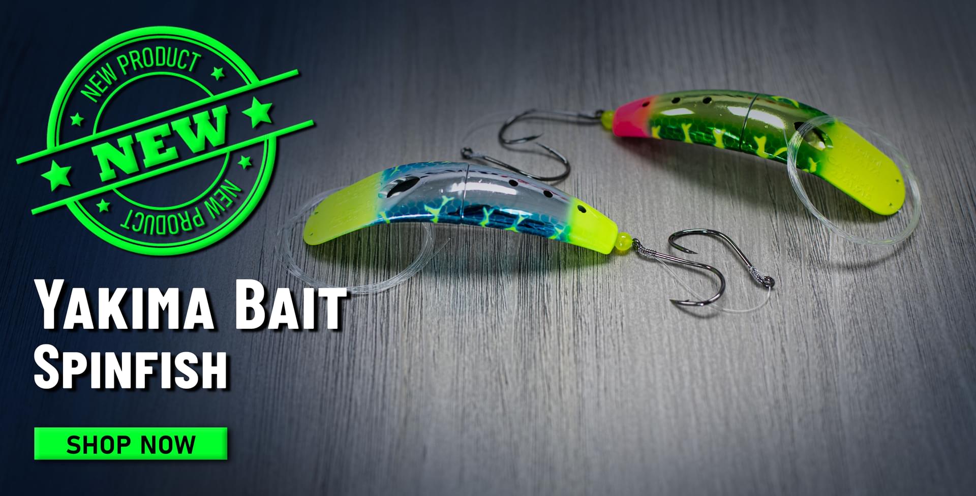 New! Yakima Bait Spinfish Shop Now