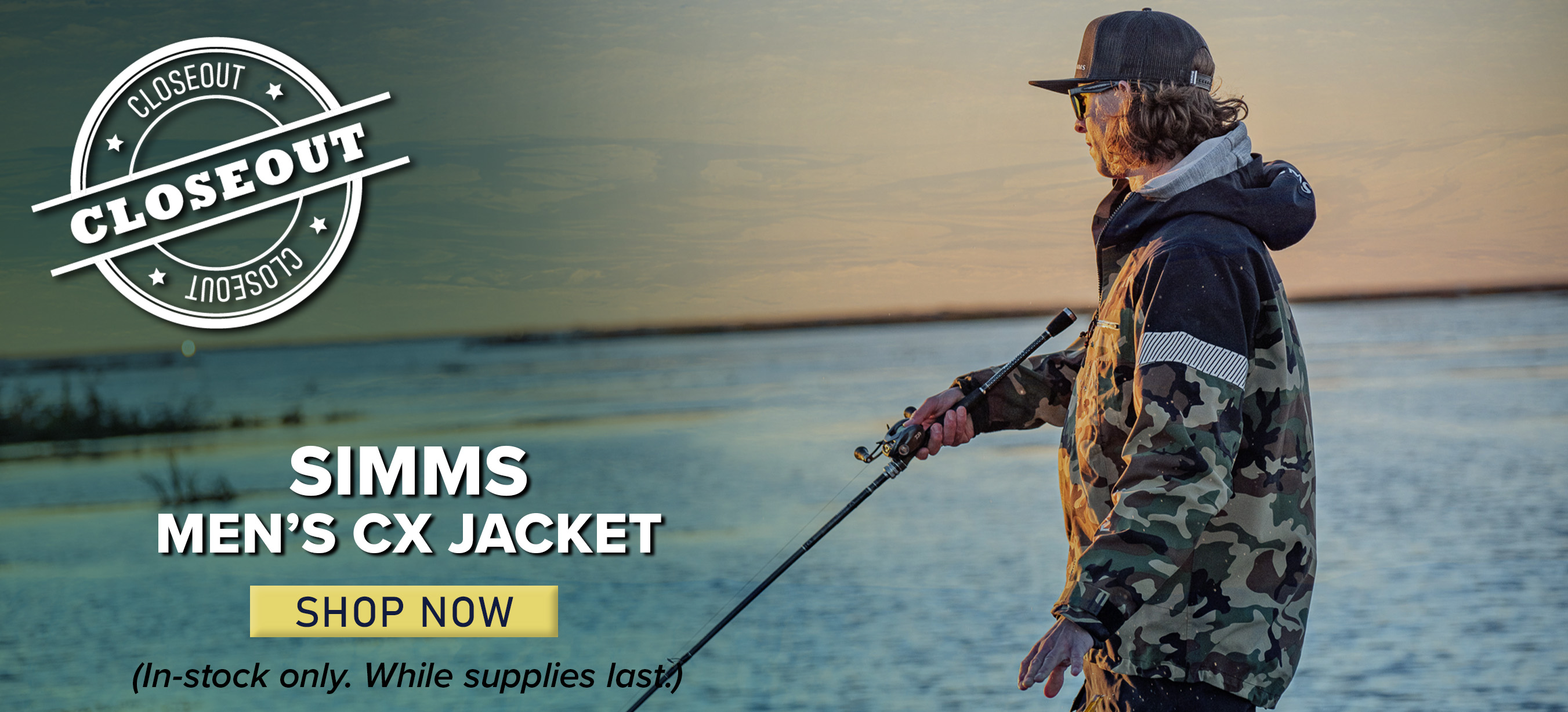 Closeout Simms Men's CX Jacket Shop Now (In-stock only. While supplies last.)