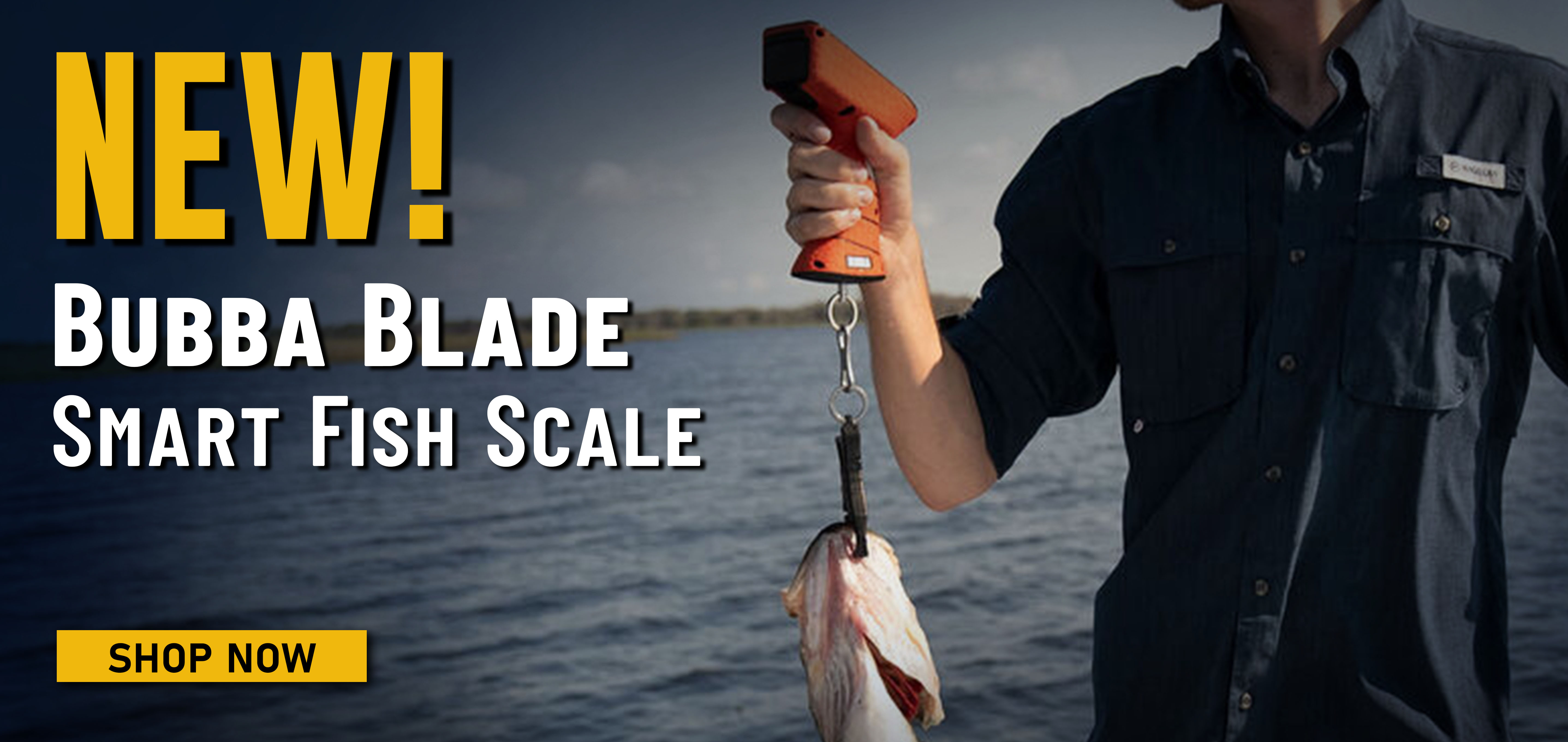 New! Bubb Blade Smart Fish Scale Shop Now