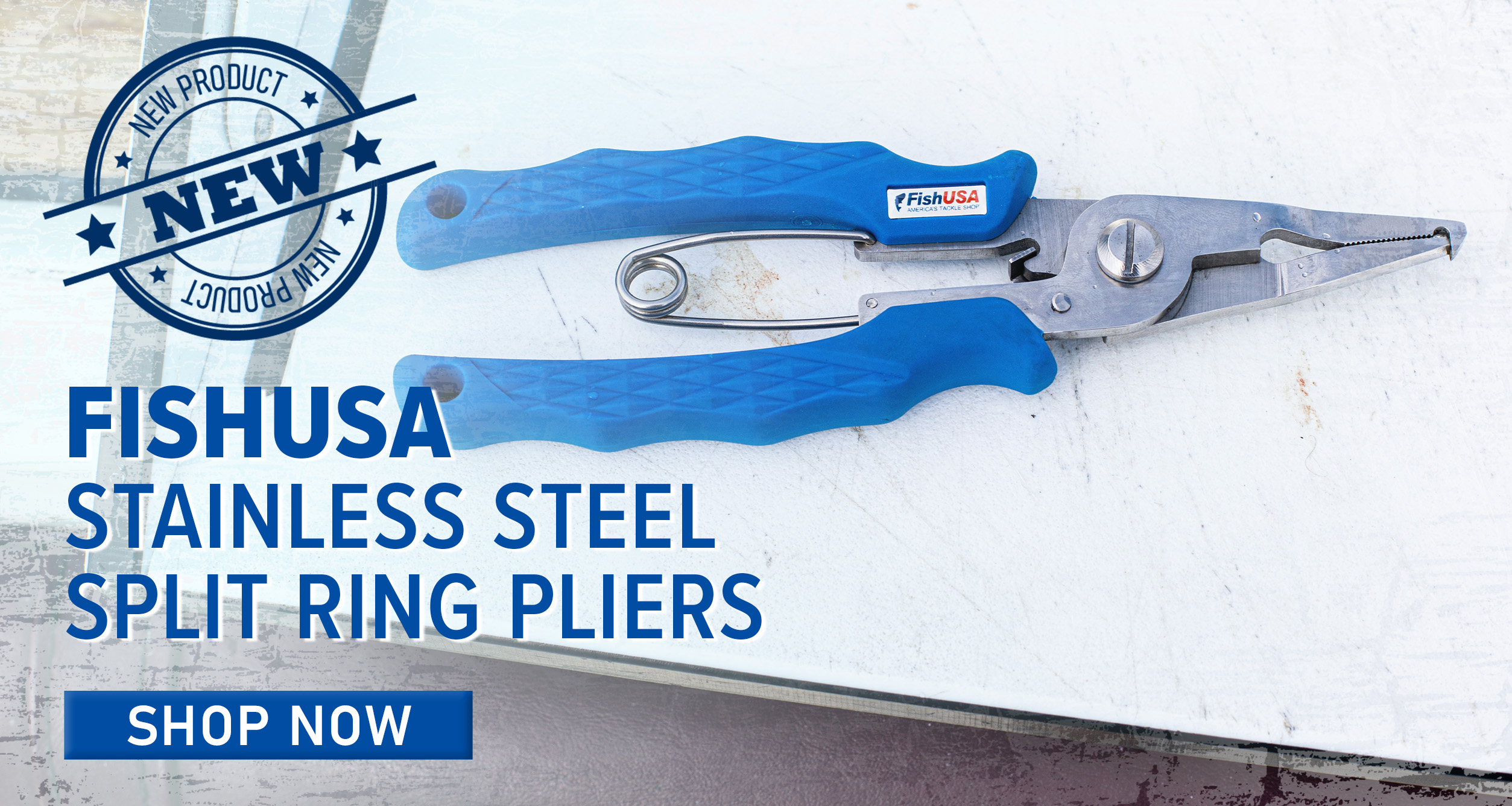 New FishUSA Stainless Steel Split Ring Pliers Shop Now