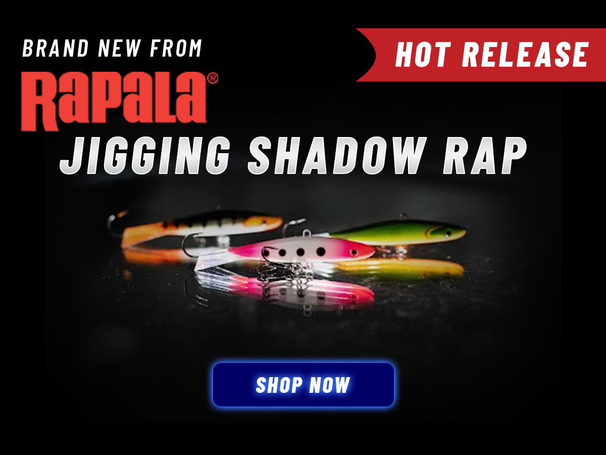 Brand New From Rapala, Jigging Shadow Rap