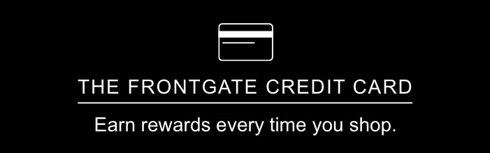 The frontgate credit card