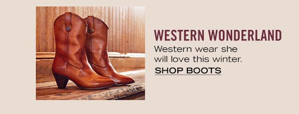 Shop Women's Western Boots Now.